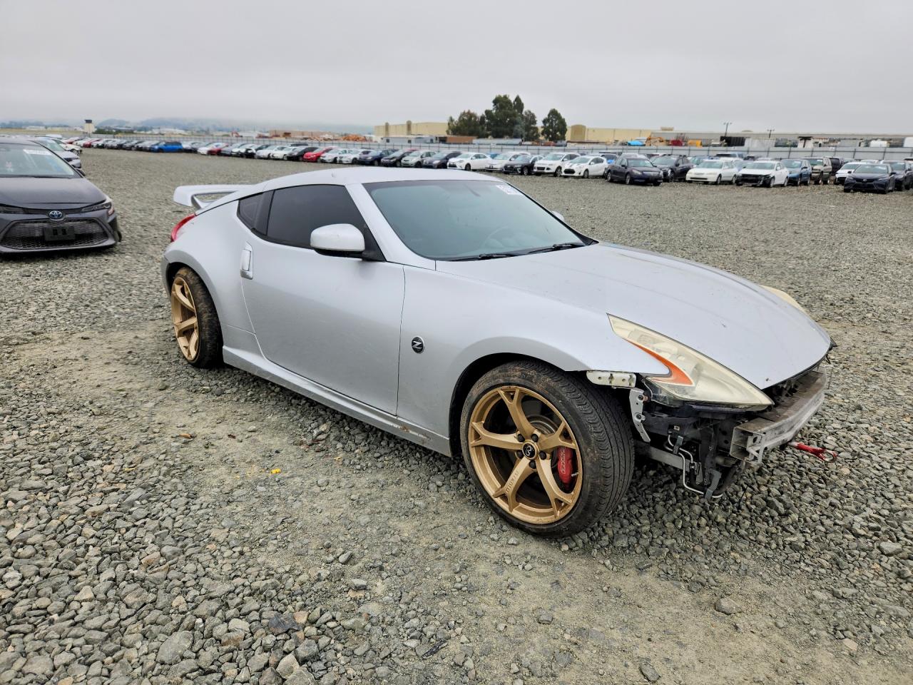 2012 Nissan 370z Base Silver vin: JN1AZ4EH2CM561333