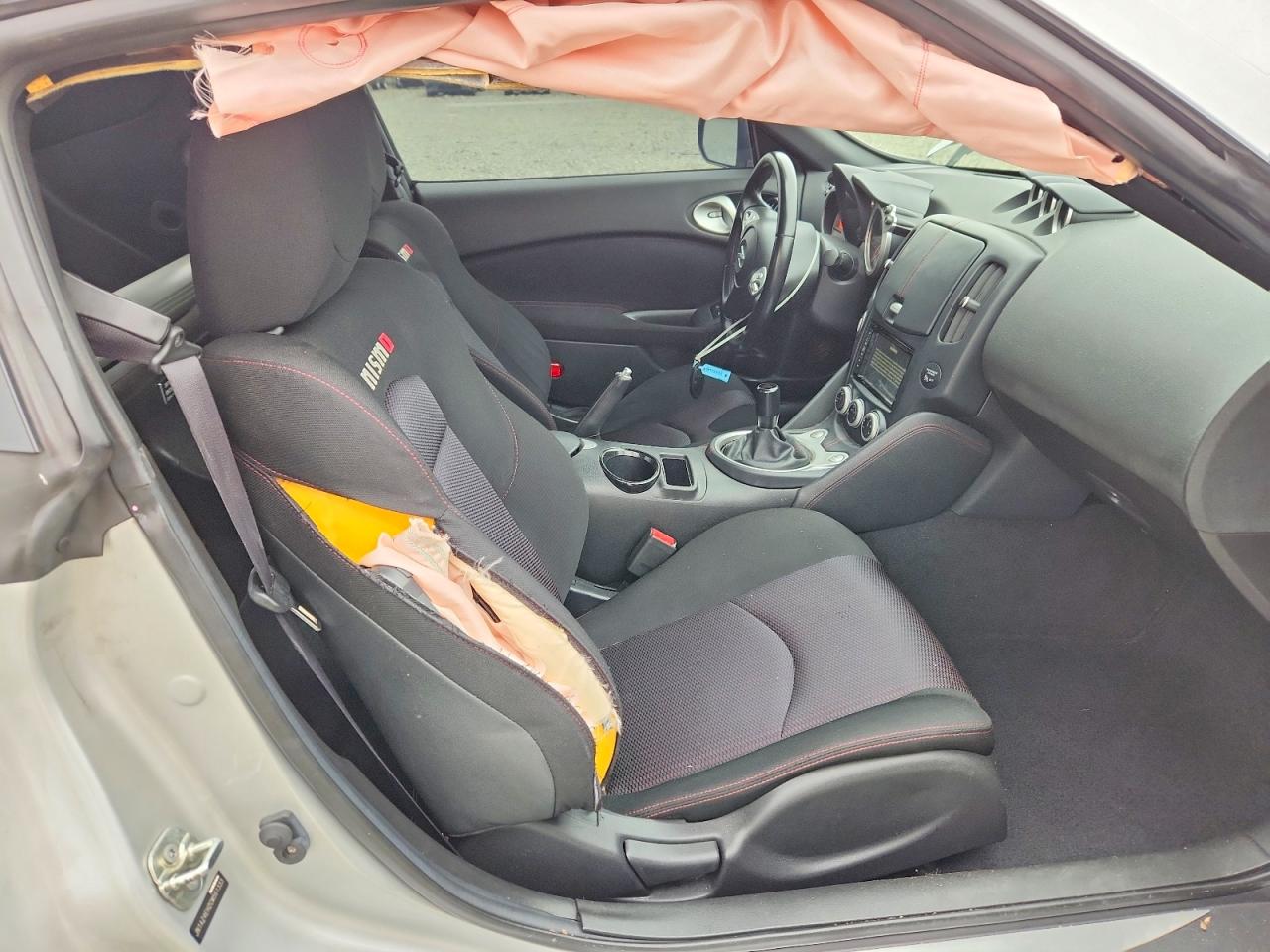 2012 Nissan 370z Base Silver vin: JN1AZ4EH2CM561333