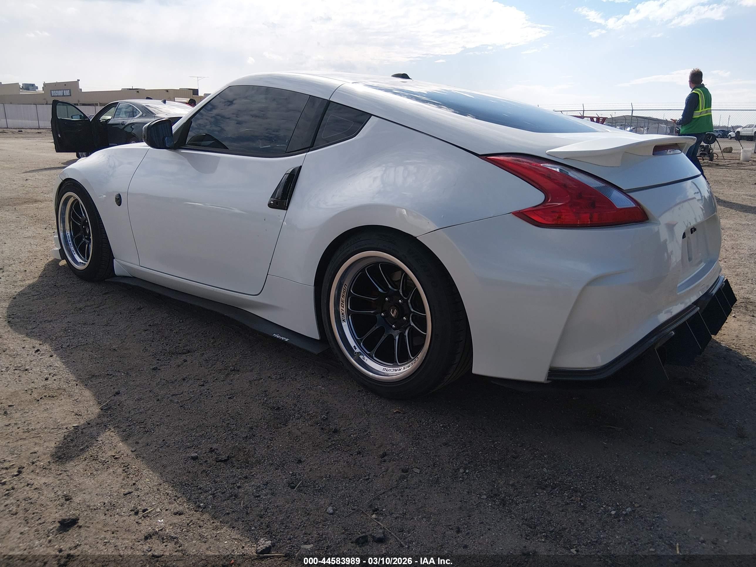 2012 Nissan 370z Touring Белый vin: JN1AZ4EH2CM561462