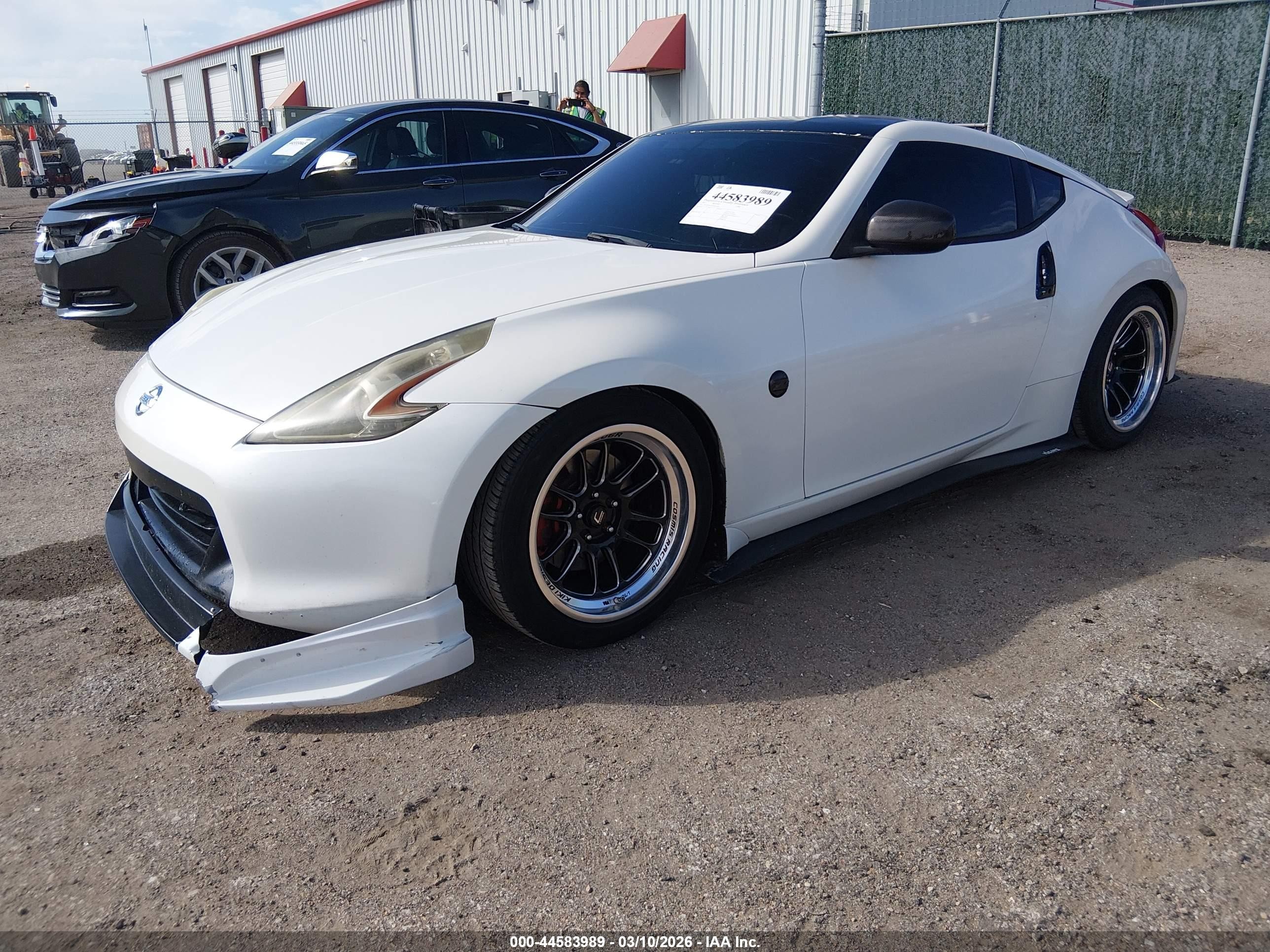2012 Nissan 370z Touring Белый vin: JN1AZ4EH2CM561462