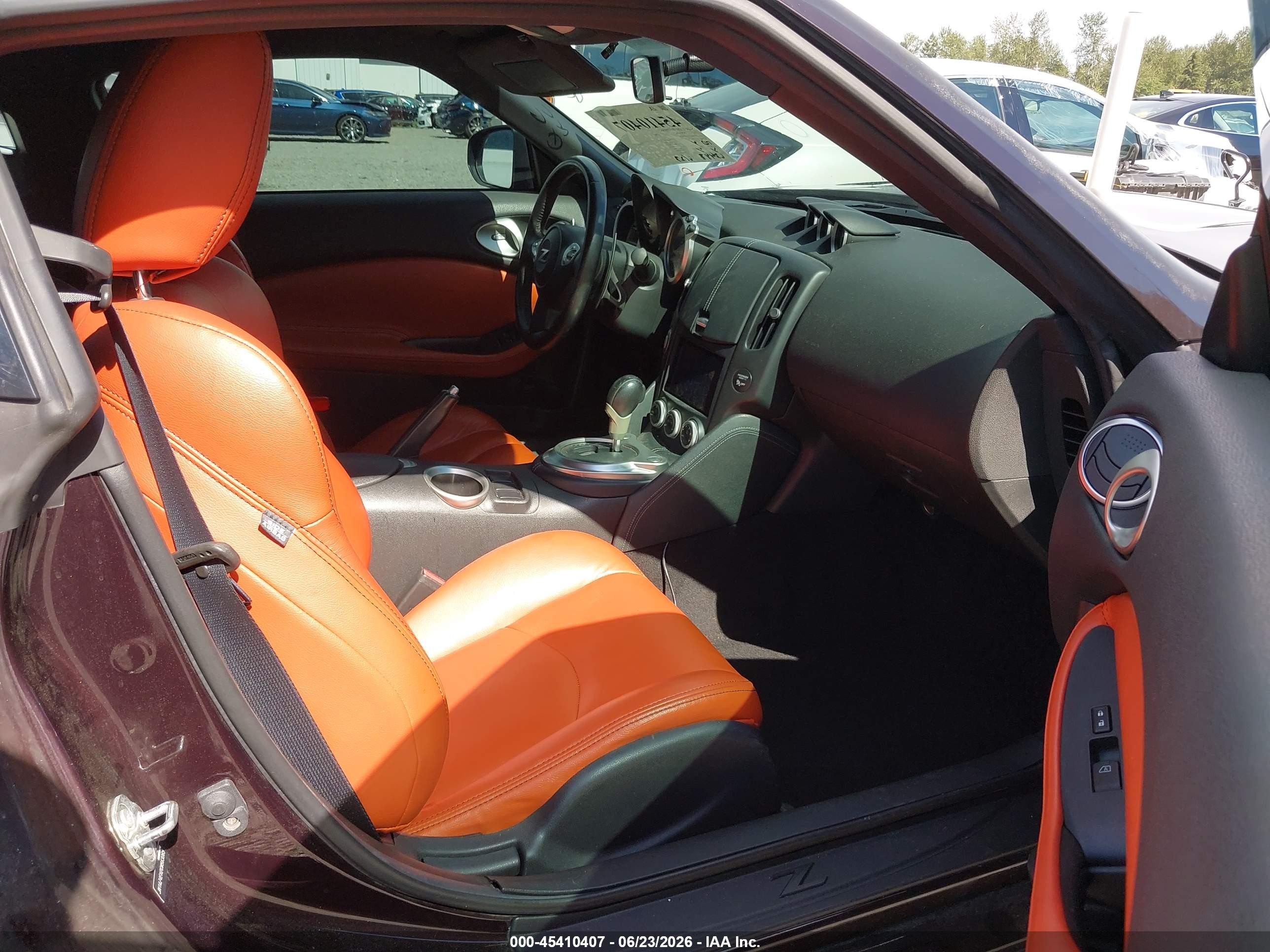 2012 Nissan 370z   Burgundy vin: JN1AZ4EH2CM563065