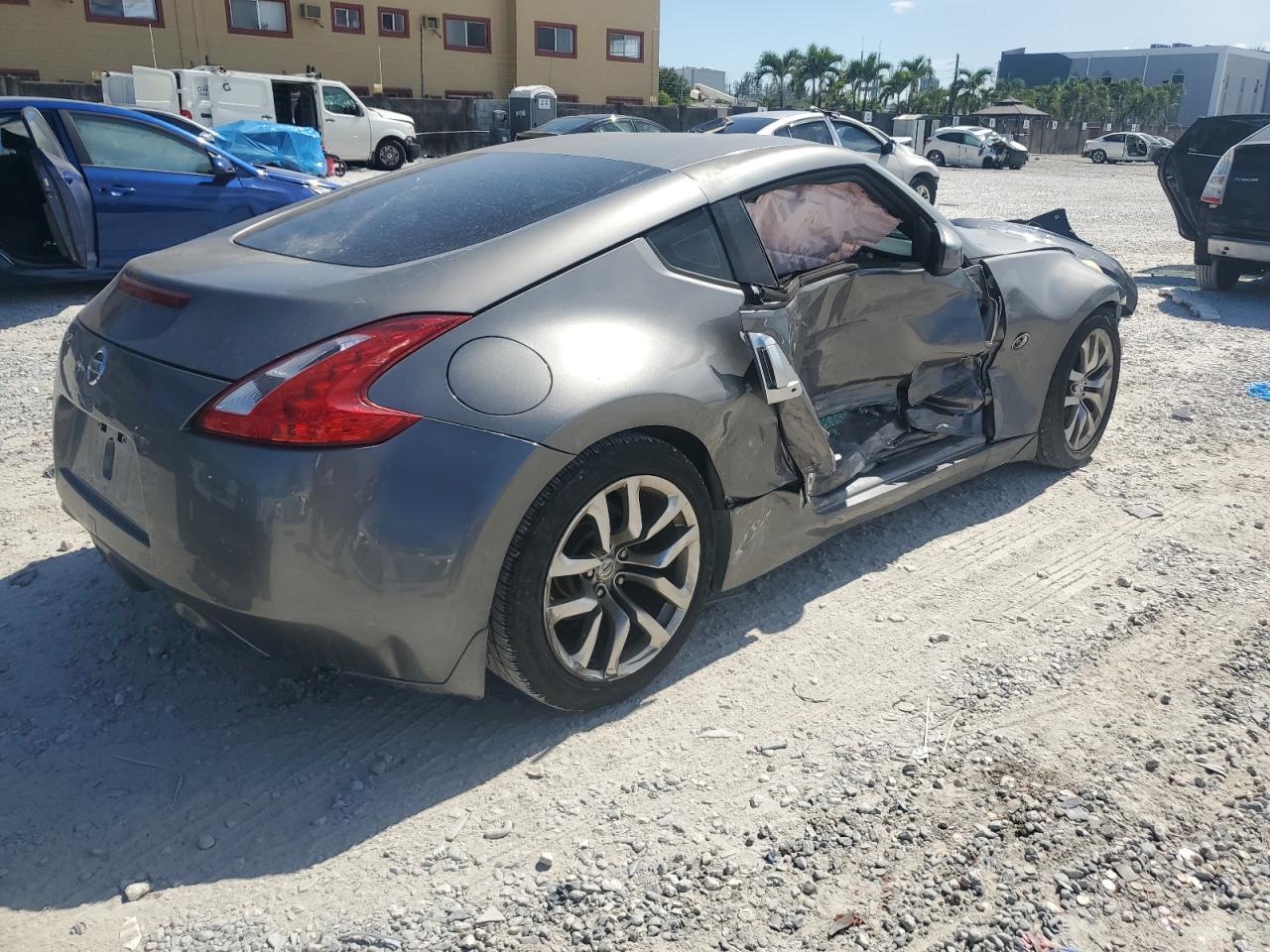 2014 Nissan 370z Base Gray vin: JN1AZ4EH2EM637118