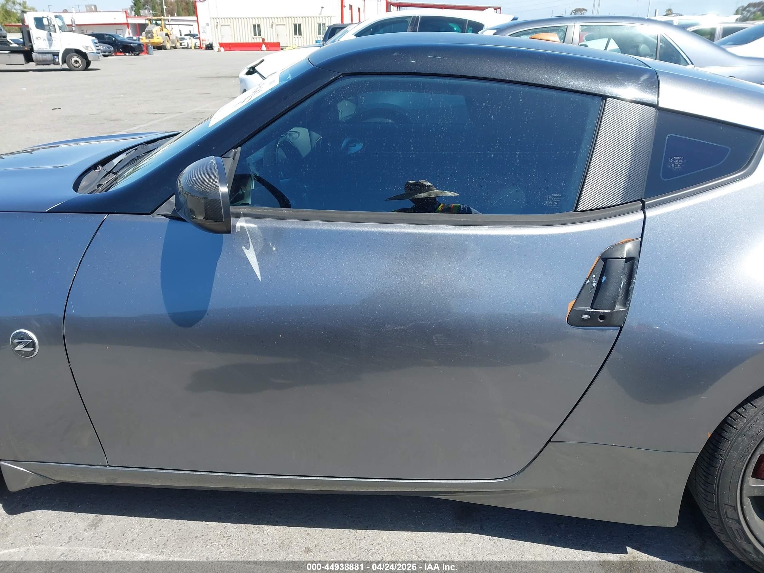 2015 Nissan 370z Sport Tech Gray vin: JN1AZ4EH2FM440273