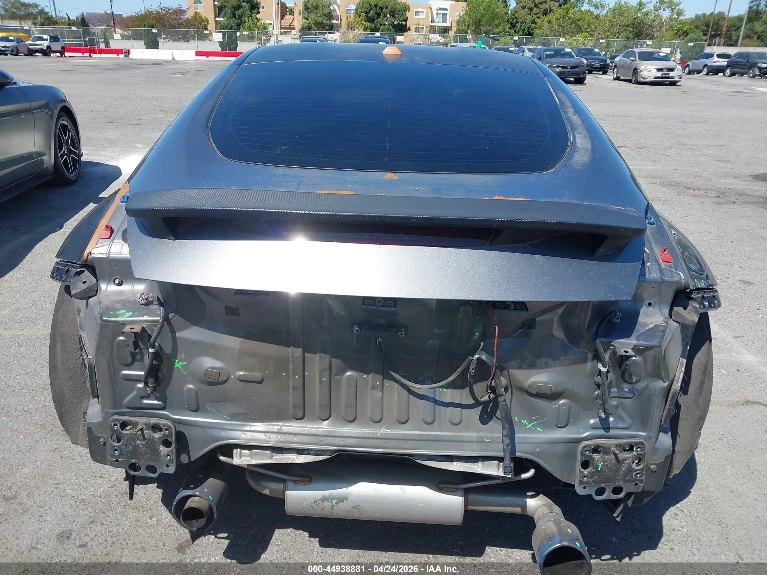 2015 Nissan 370z Sport Tech Gray vin: JN1AZ4EH2FM440273