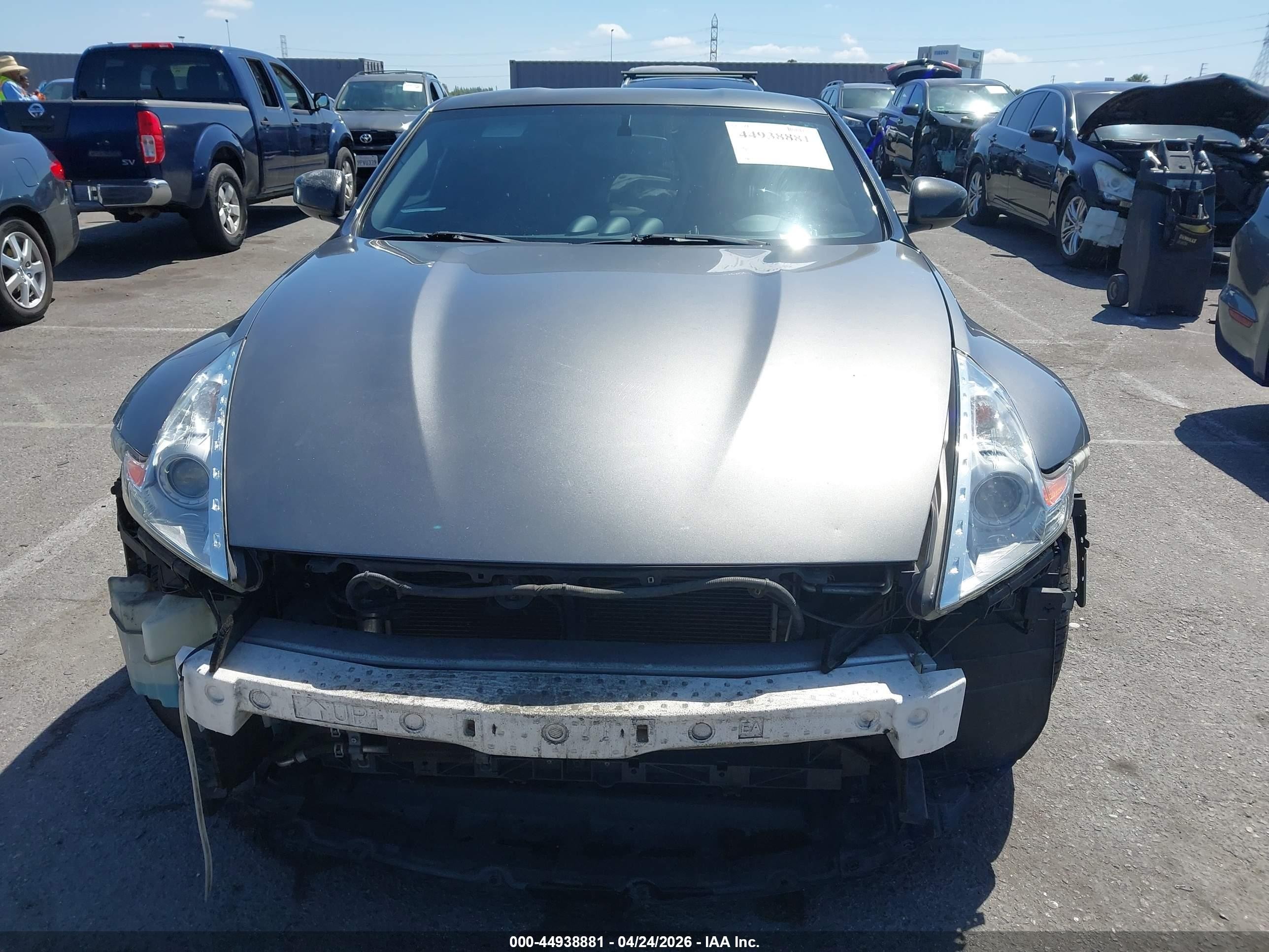 2015 Nissan 370z Sport Tech Gray vin: JN1AZ4EH2FM440273