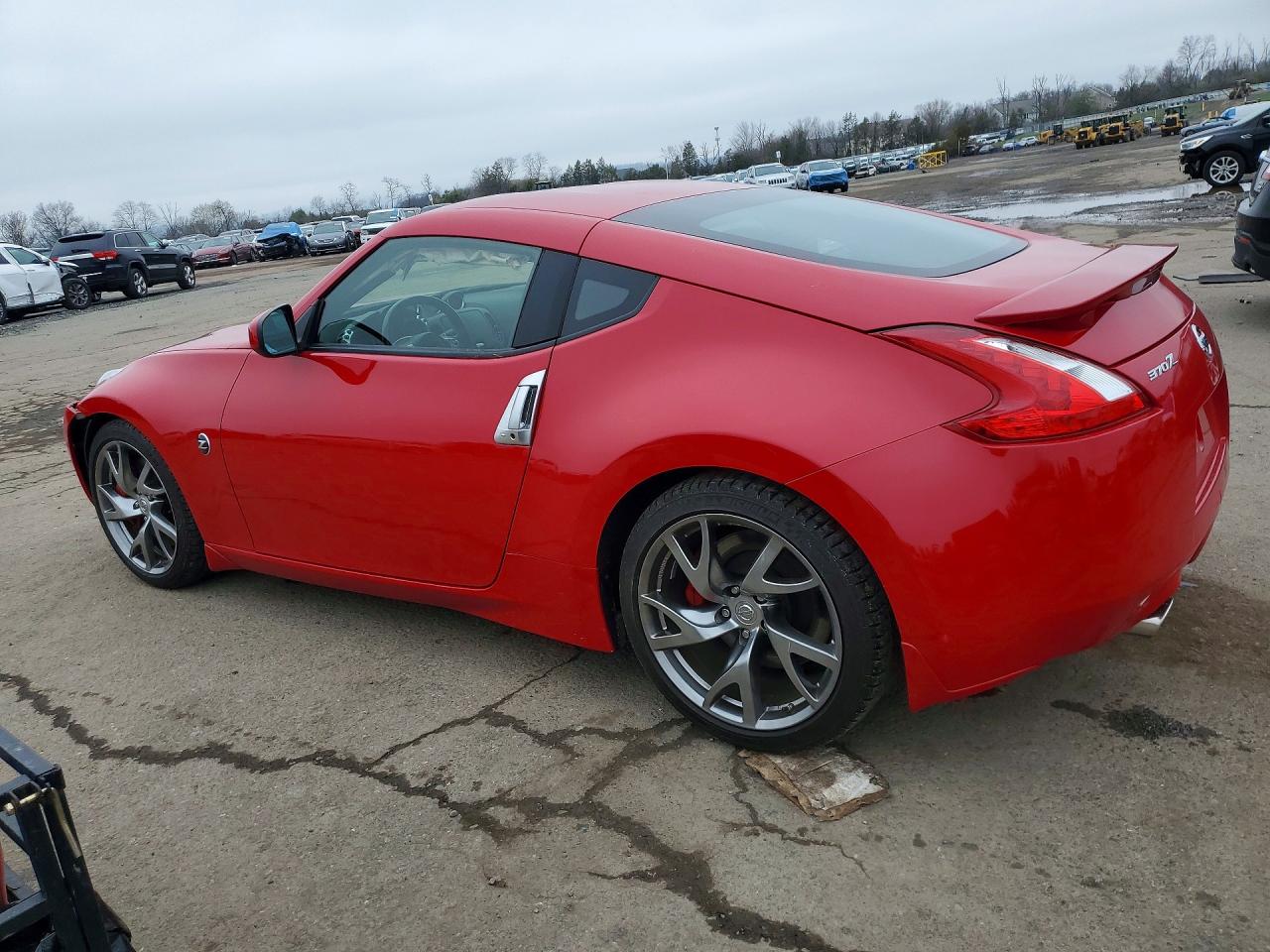 2015 Nissan 370z Sport Red vin: JN1AZ4EH2FM442816