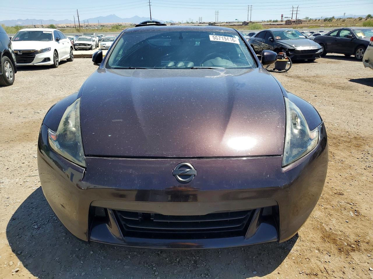 2010 Nissan 370z Base Purple vin: JN1AZ4EH3AM500456