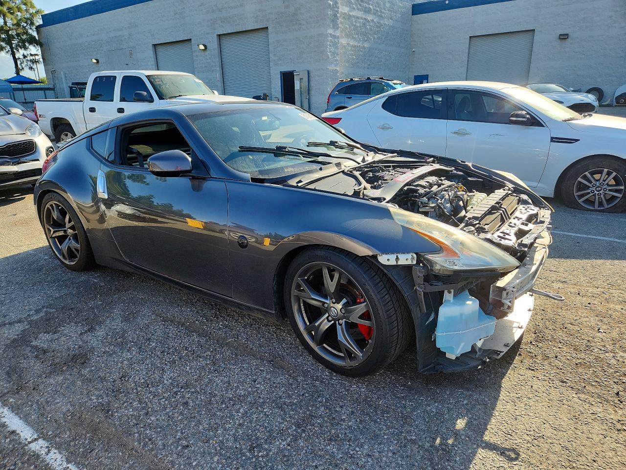 2010 Nissan 370z Base Charcoal vin: JN1AZ4EH3AM501798