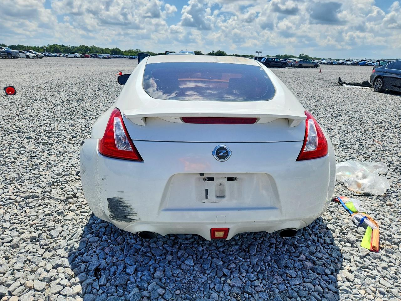 2010 Nissan 370z Base White vin: JN1AZ4EH3AM506175