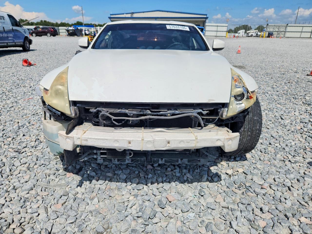 2010 Nissan 370z Base White vin: JN1AZ4EH3AM506175