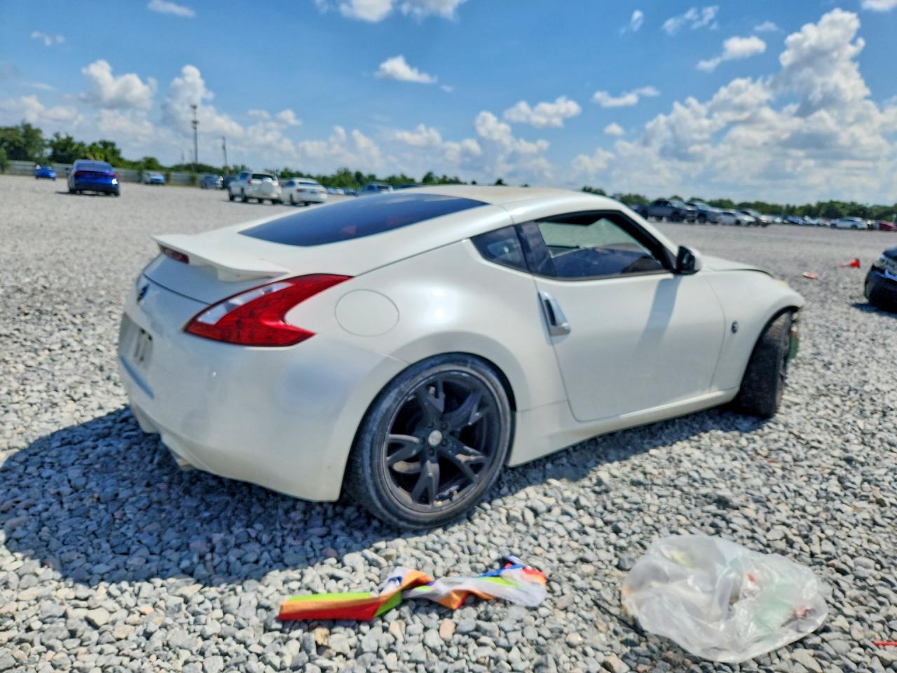 2010 Nissan 370z Base White vin: JN1AZ4EH3AM506175