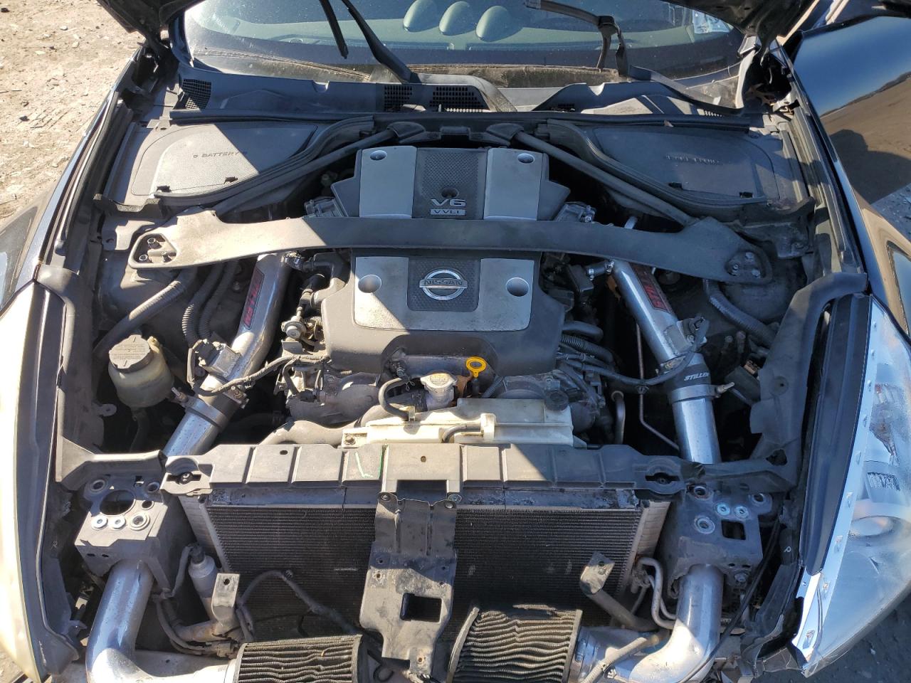 2011 Nissan 370z Base Черный vin: JN1AZ4EH3BM553921
