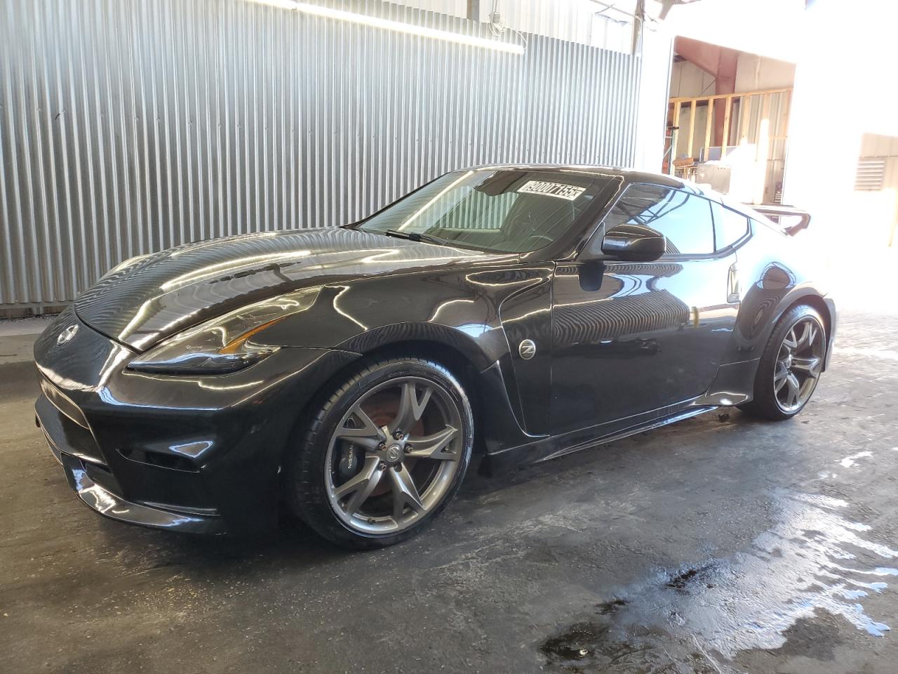 2012 Nissan 370z Base Черный vin: JN1AZ4EH3CM560241 Damage: Left Front Door, Dent(S) W/ Paint Dmg, 1 To 2 Inches