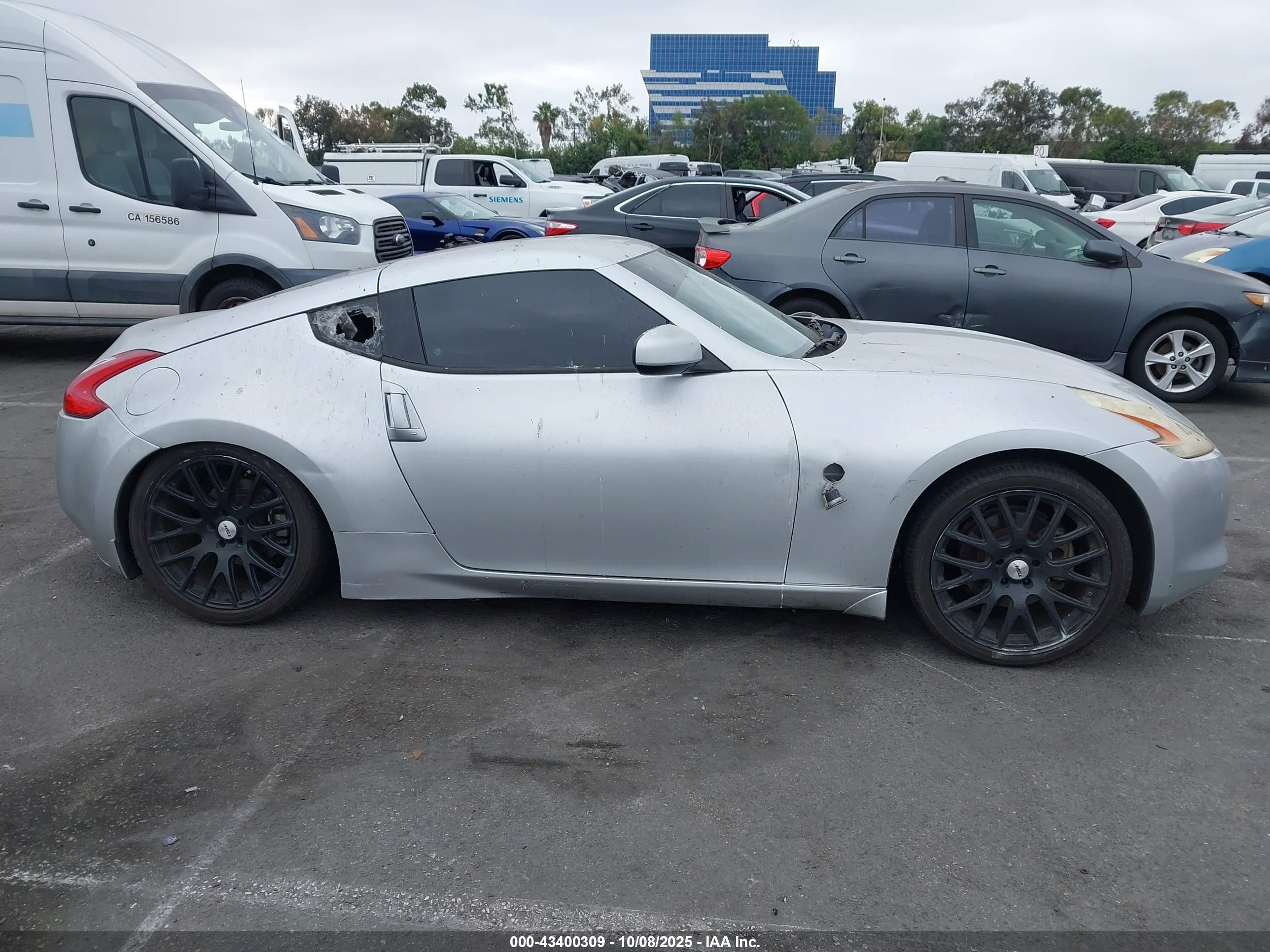 2012 Nissan 370z   Silver vin: JN1AZ4EH3CM562412