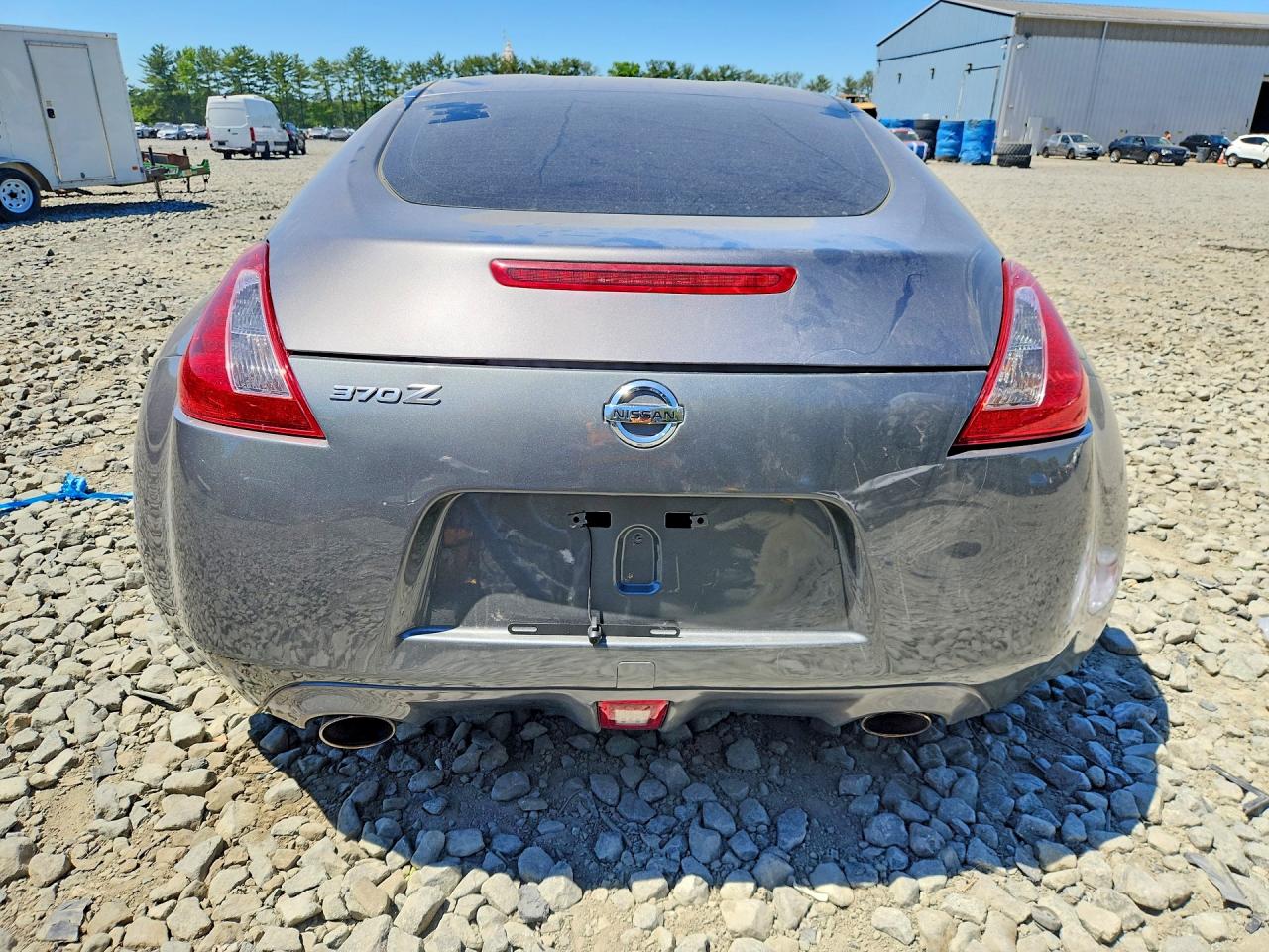 2013 Nissan 370z Base Gray vin: JN1AZ4EH3DM380291