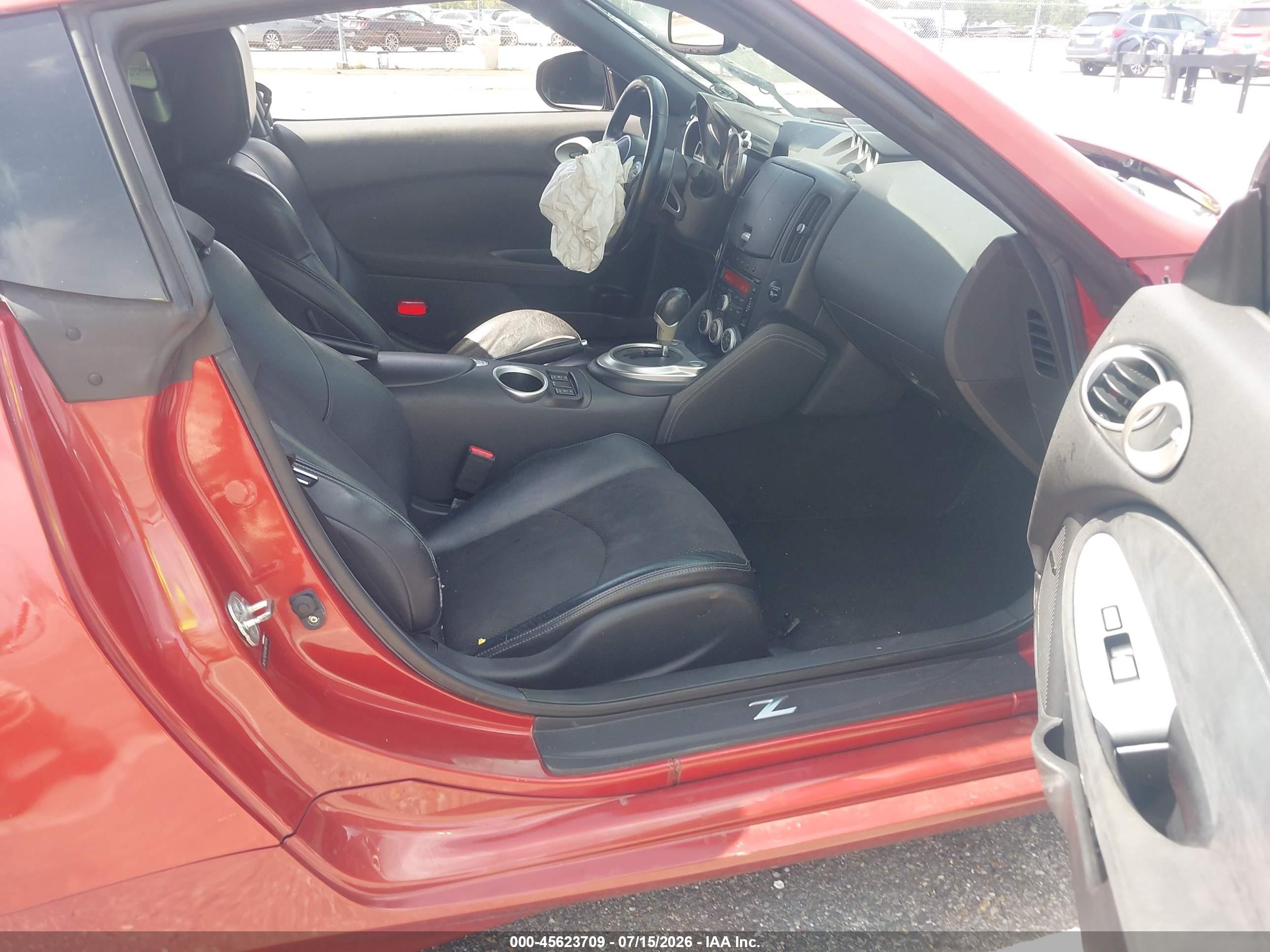 2014 Nissan 370z Touring Red vin: JN1AZ4EH3EM630856