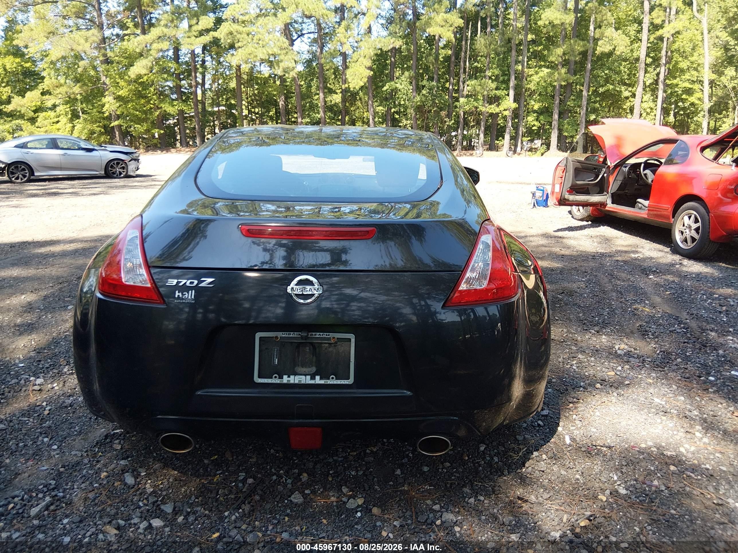 2015 Nissan 370z   Черный vin: JN1AZ4EH3FM440511