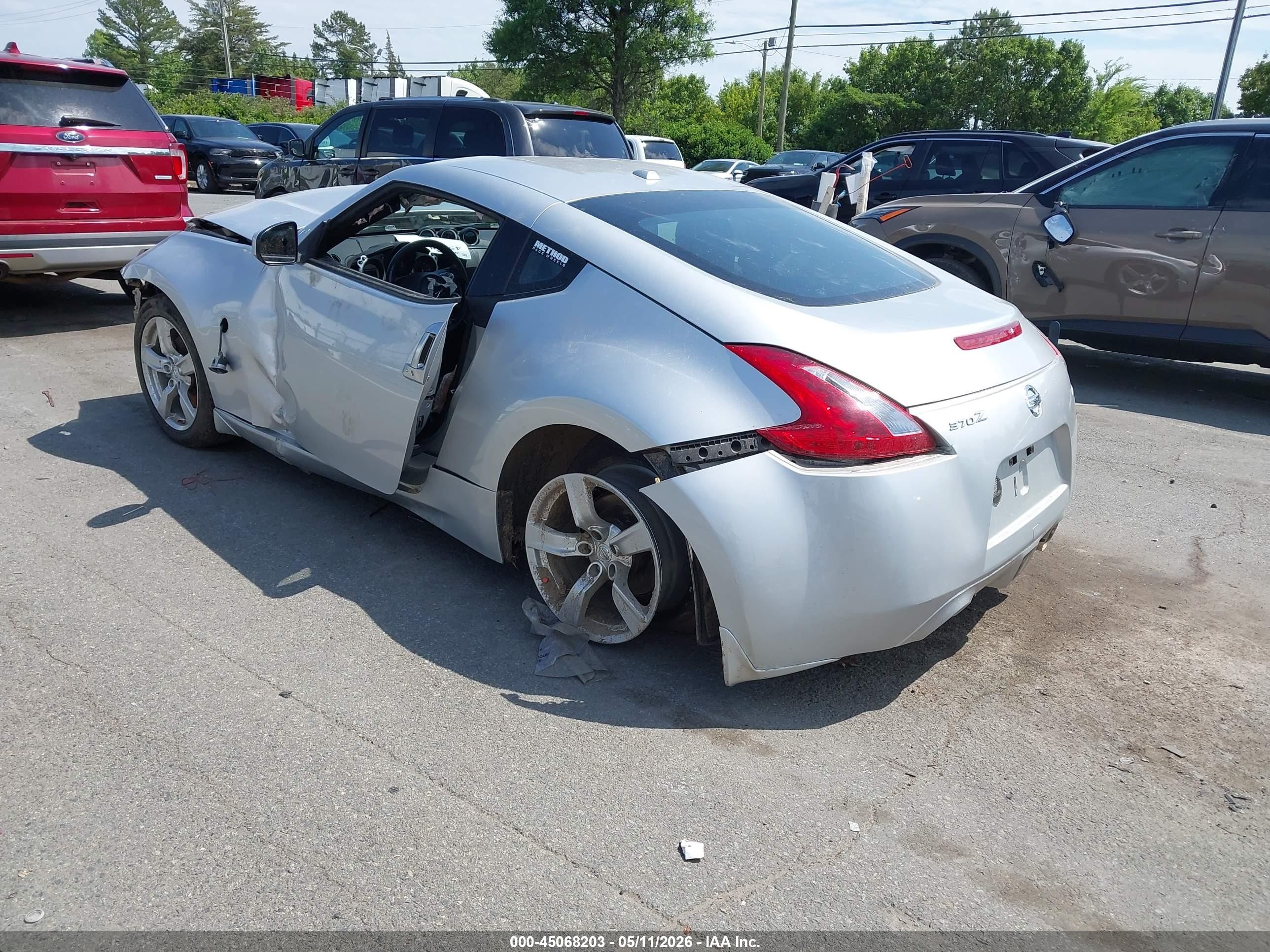 2010 Nissan 370z Touring Gray vin: JN1AZ4EH4AM503706