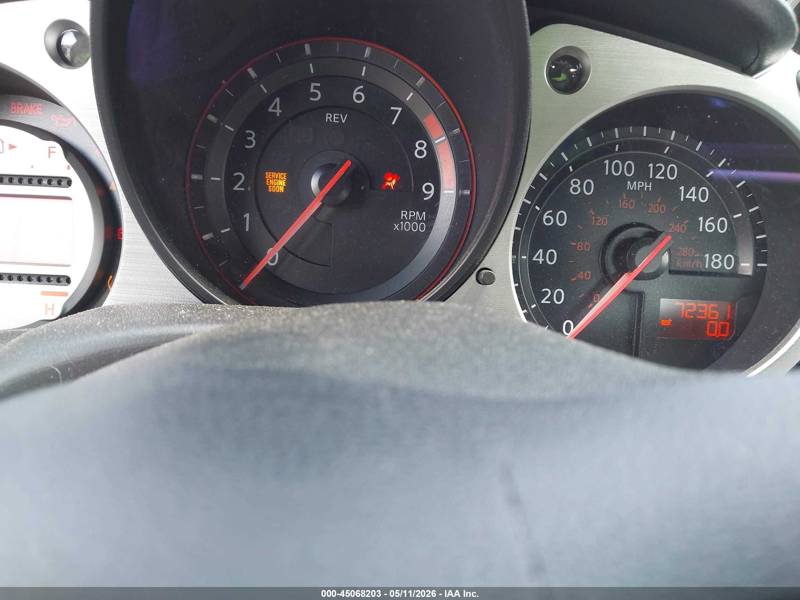2010 Nissan 370z Touring Gray vin: JN1AZ4EH4AM503706