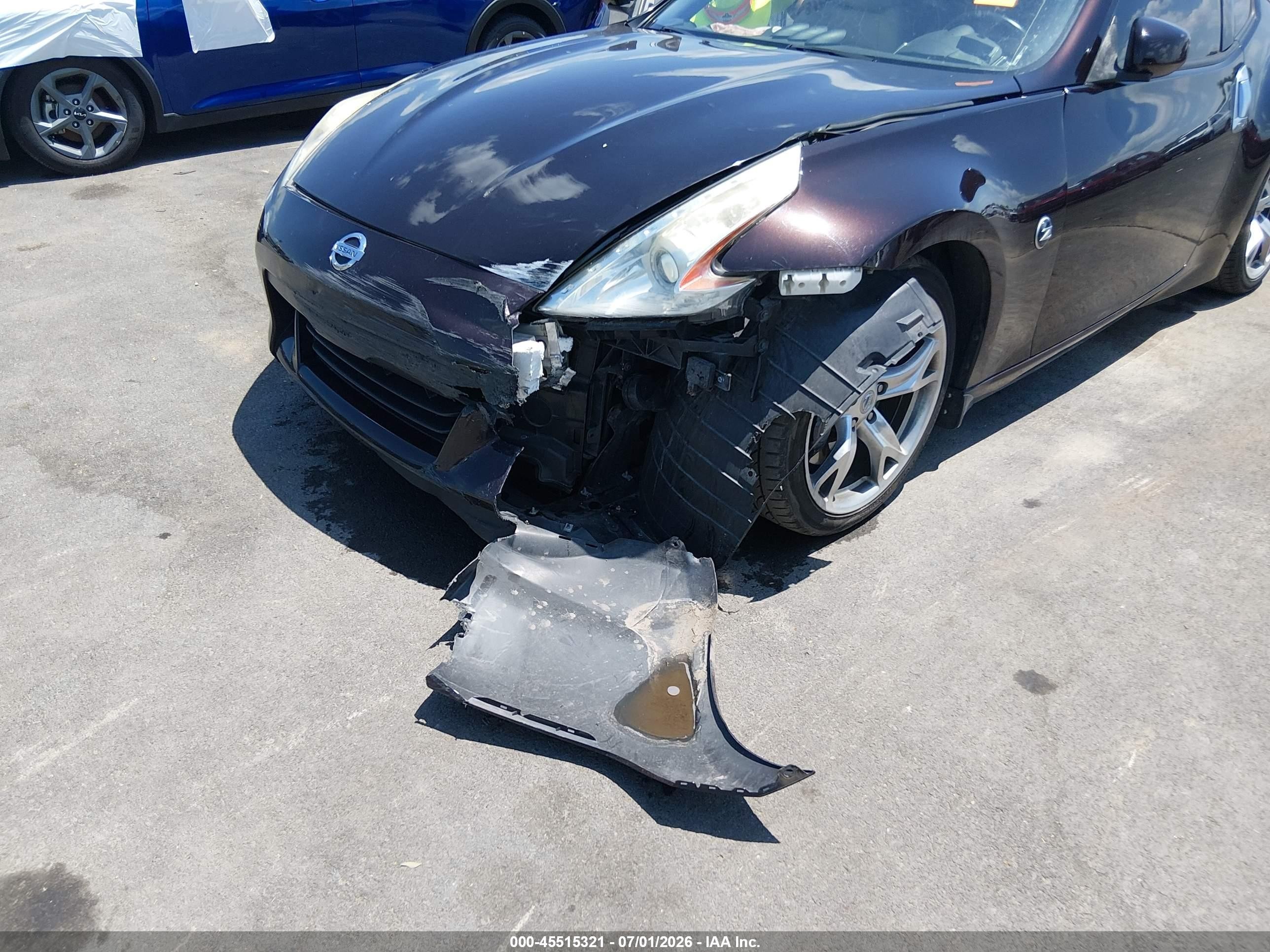 2010 Nissan 370z Touring Burgundy vin: JN1AZ4EH4AM504161