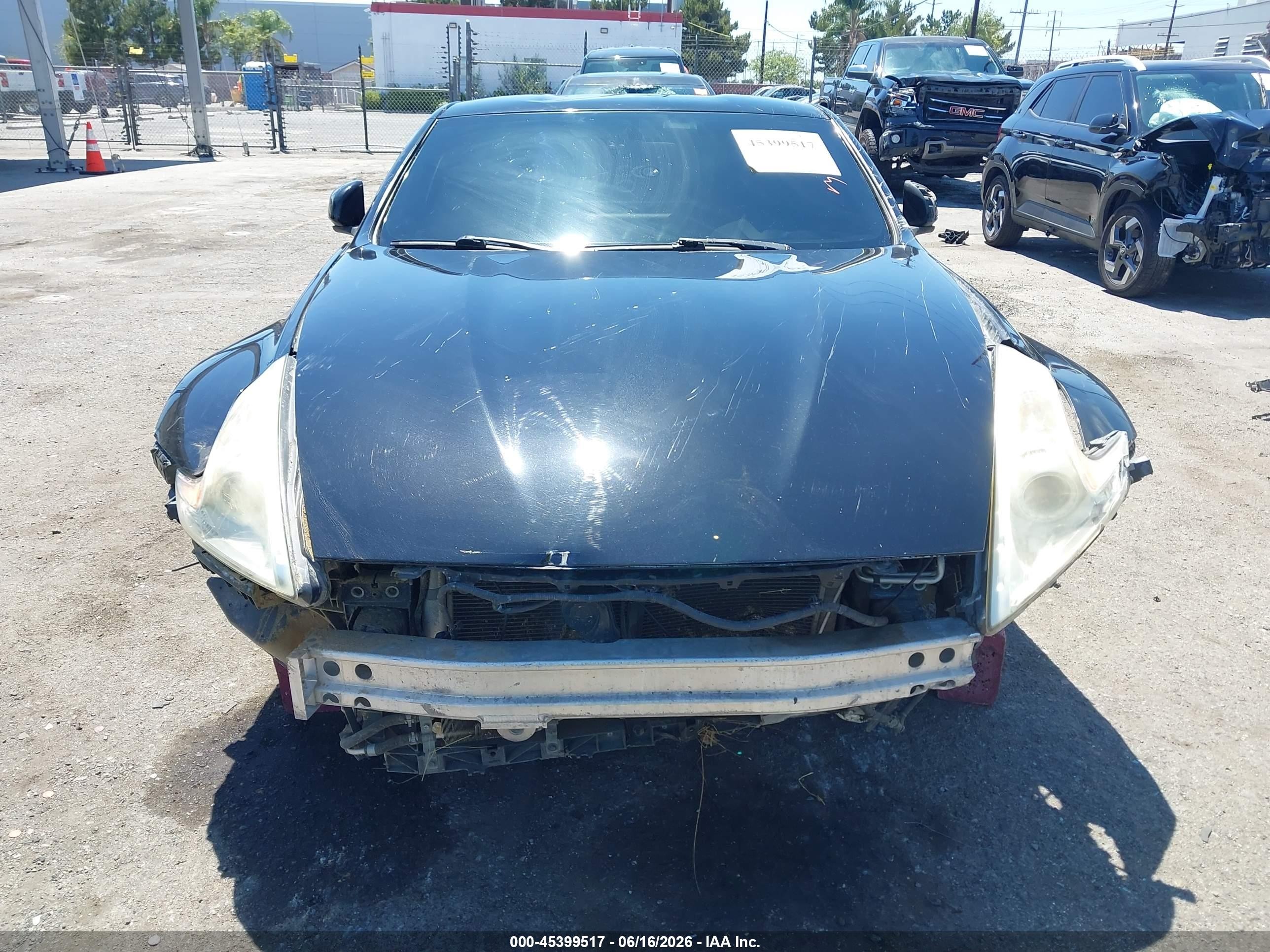 2010 Nissan 370z Touring Черный vin: JN1AZ4EH4AM504502