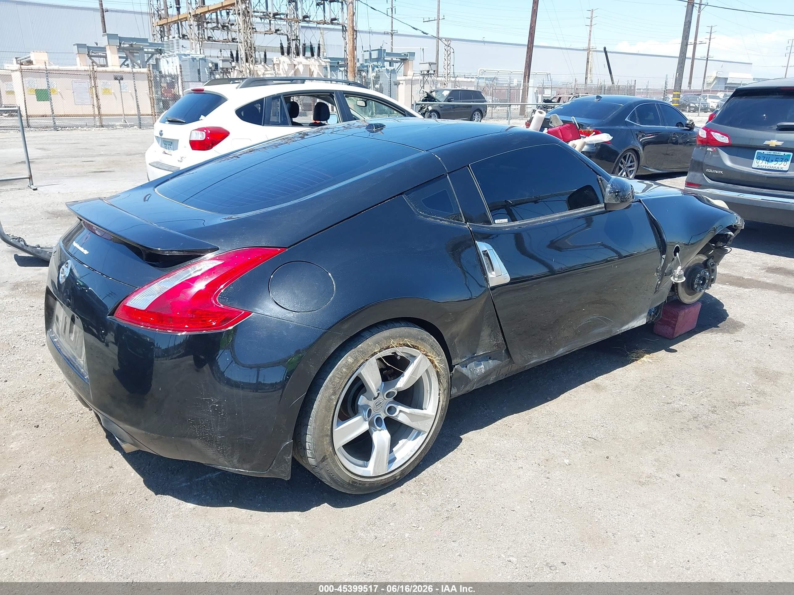 2010 Nissan 370z Touring Черный vin: JN1AZ4EH4AM504502