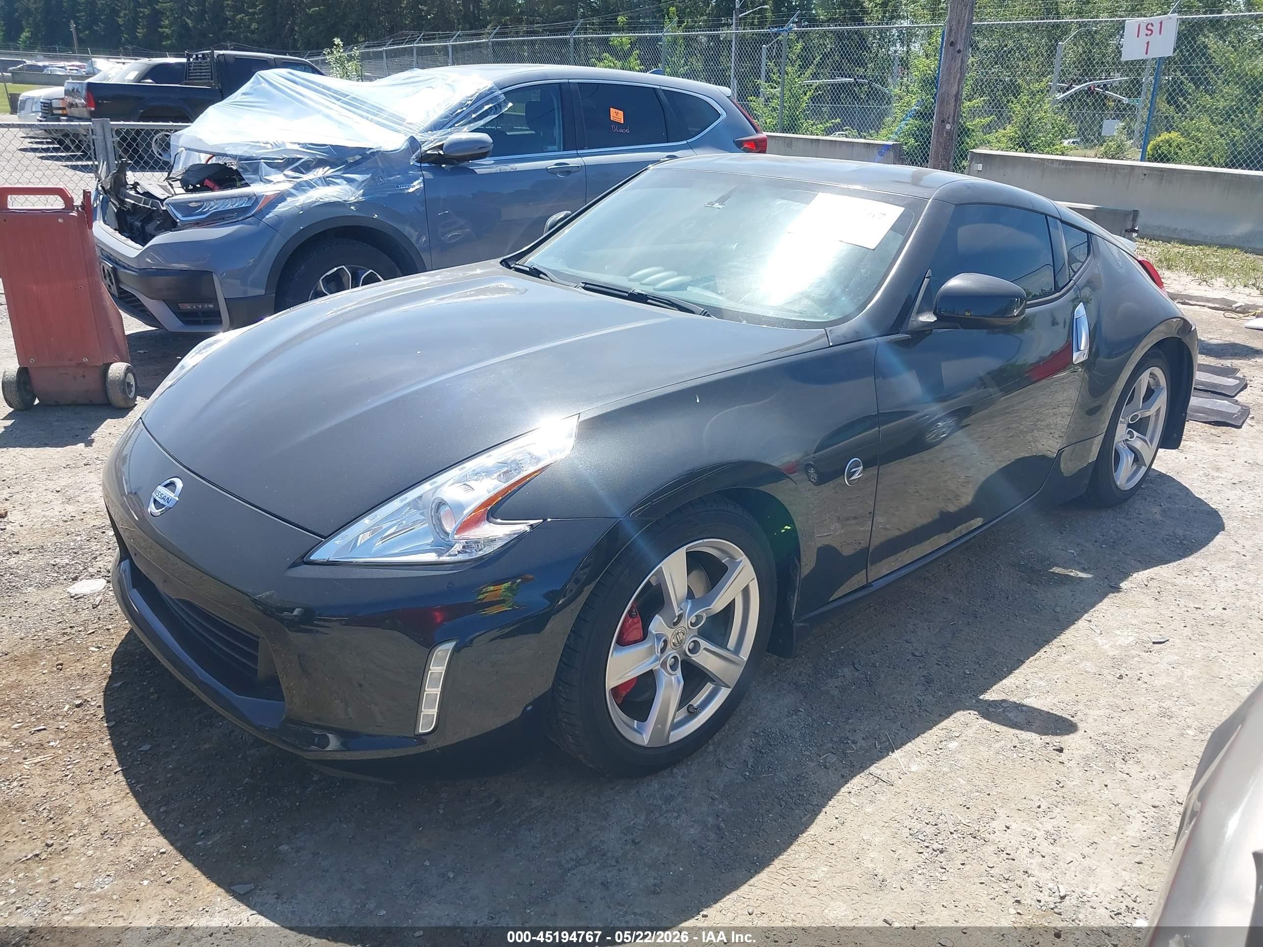 2013 Nissan 370z   Black vin: JN1AZ4EH4DM384110