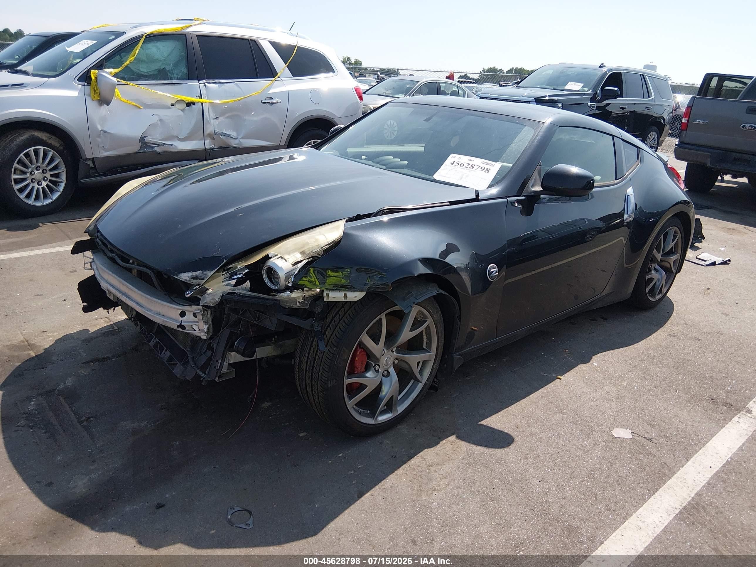 2013 Nissan 370z   Black vin: JN1AZ4EH4DM881318