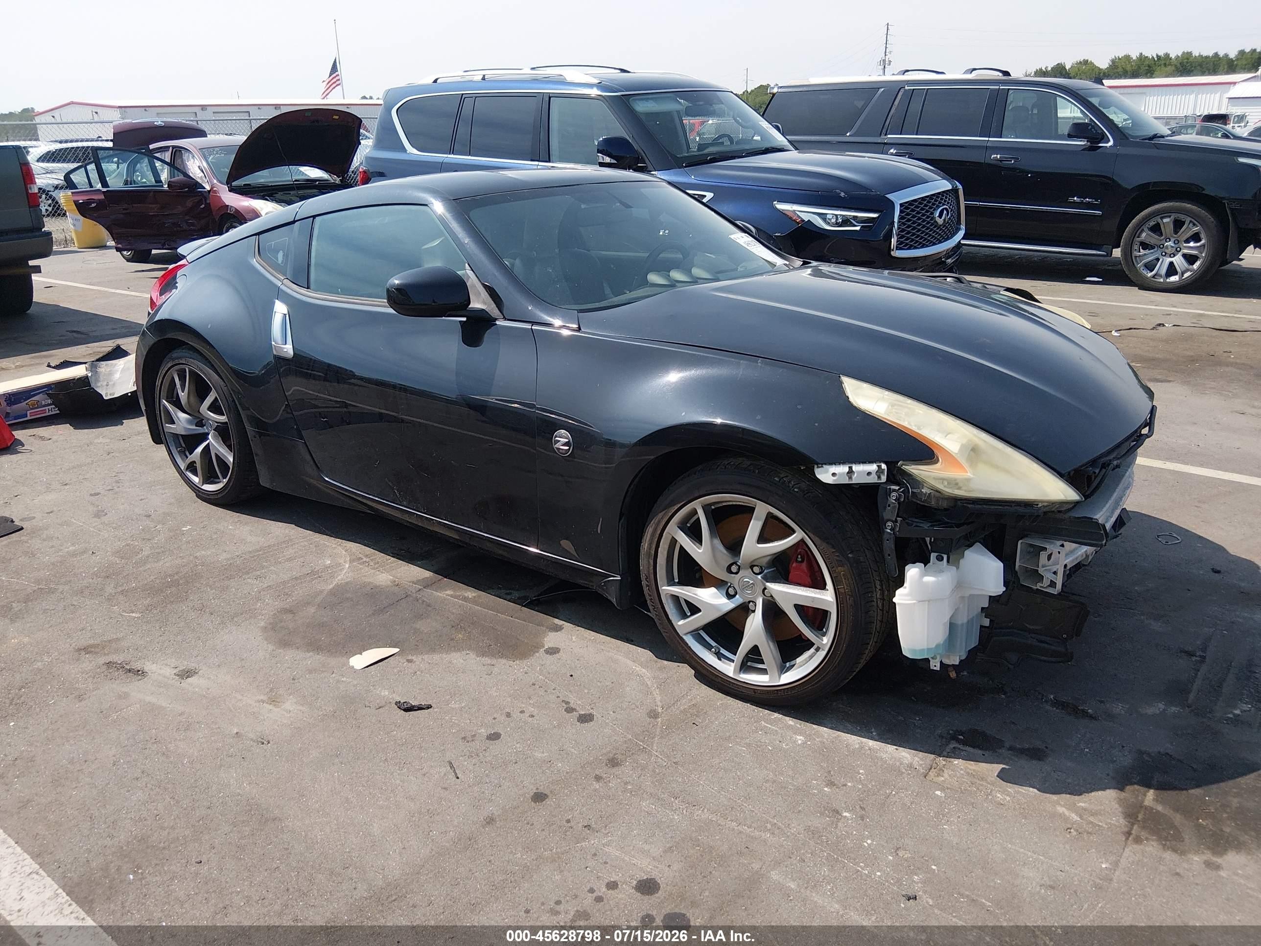 2013 Nissan 370z   Black vin: JN1AZ4EH4DM881318