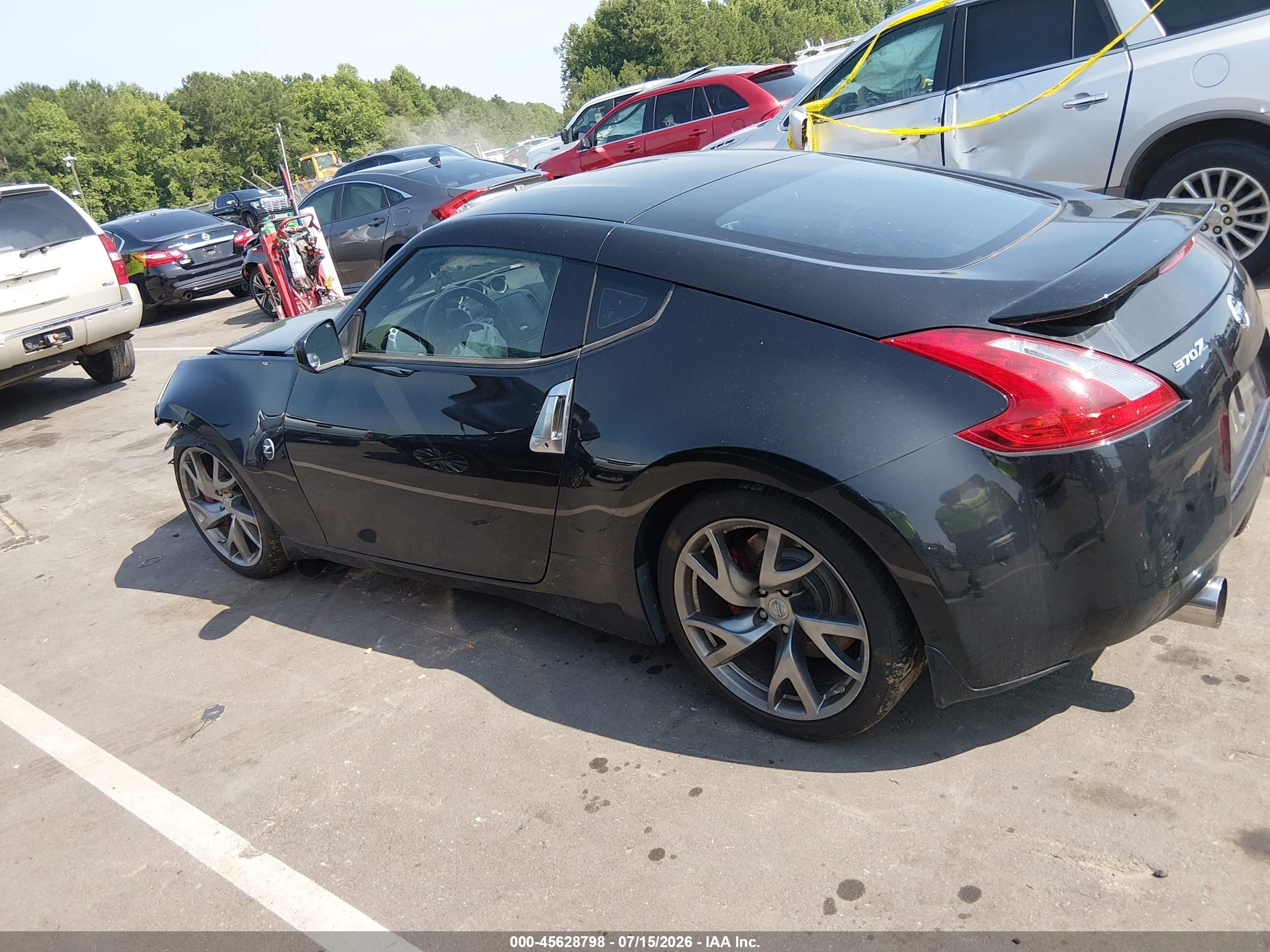 2013 Nissan 370z   Black vin: JN1AZ4EH4DM881318