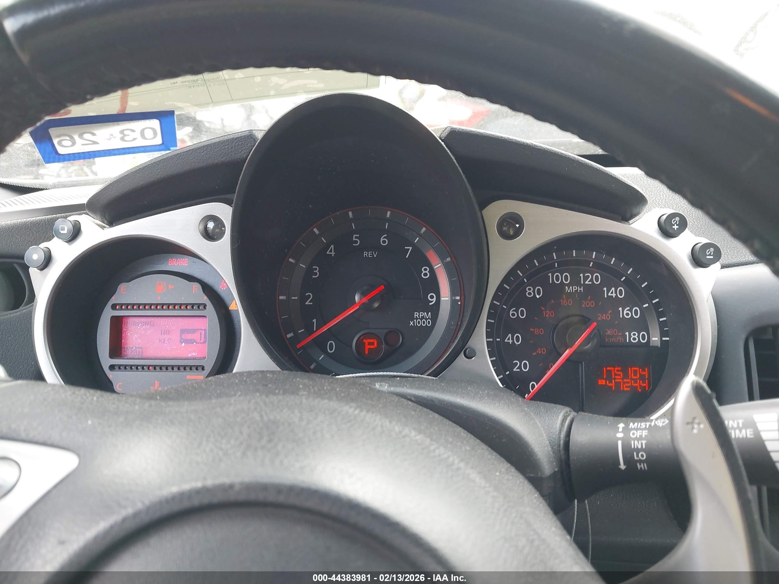 2014 Nissan 370z Touring Blue vin: JN1AZ4EH4EM632051