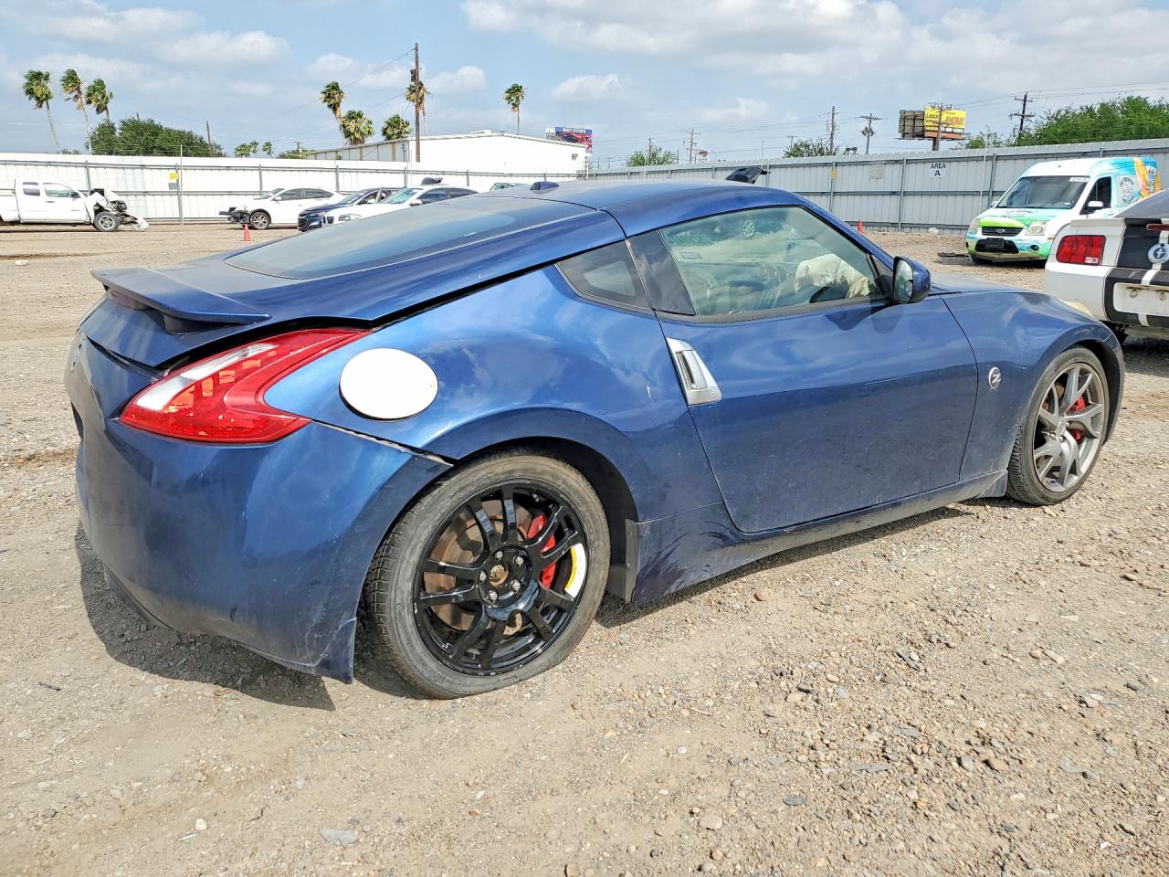 2014 Nissan 370z Touring Blue vin: JN1AZ4EH4EM636441