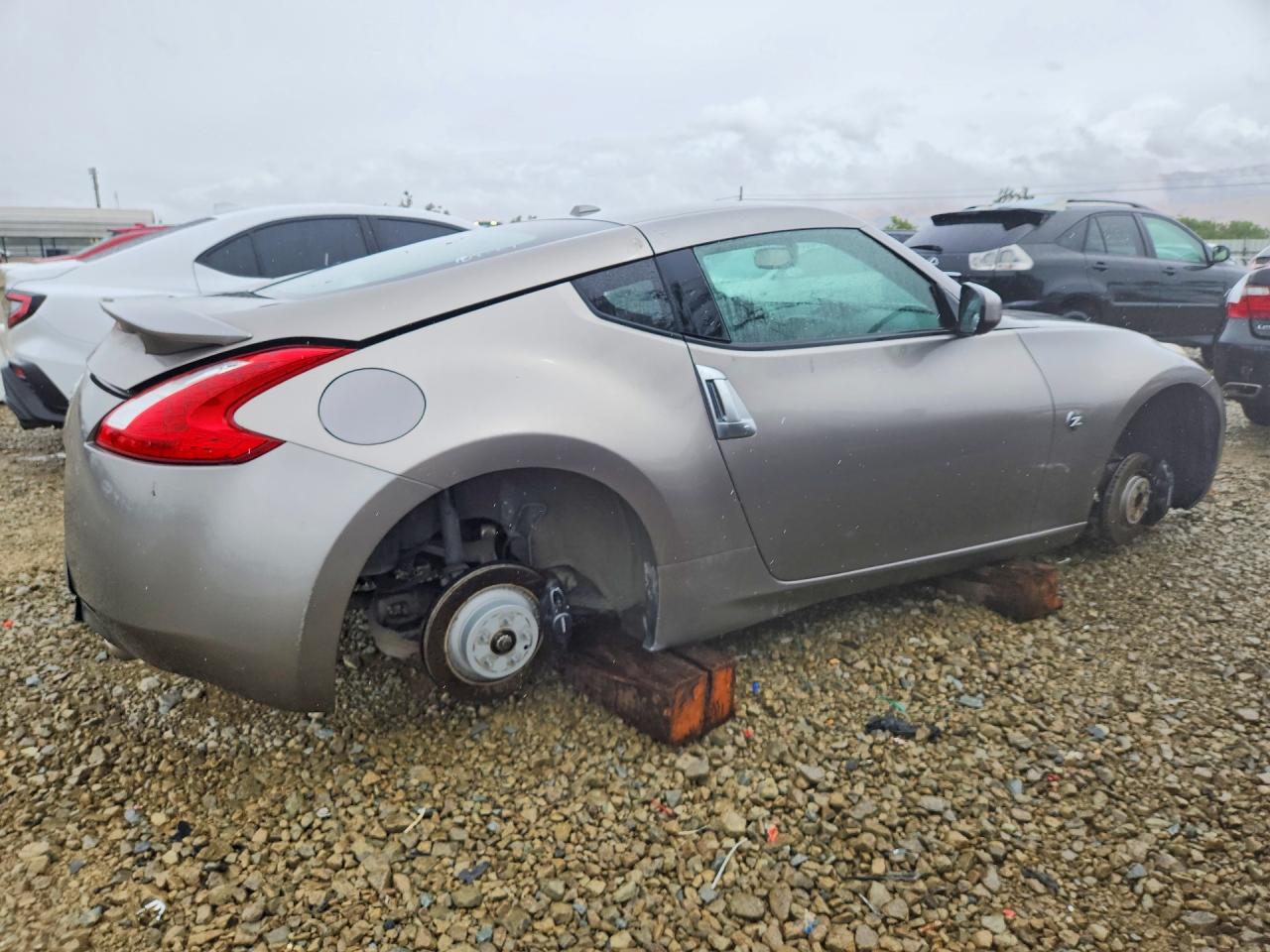 2010 Nissan 370z Base Gray vin: JN1AZ4EH5AM500796