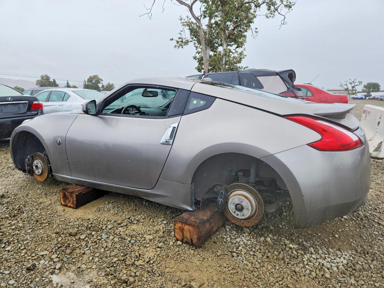 2010 Nissan 370z Base Gray vin: JN1AZ4EH5AM500796