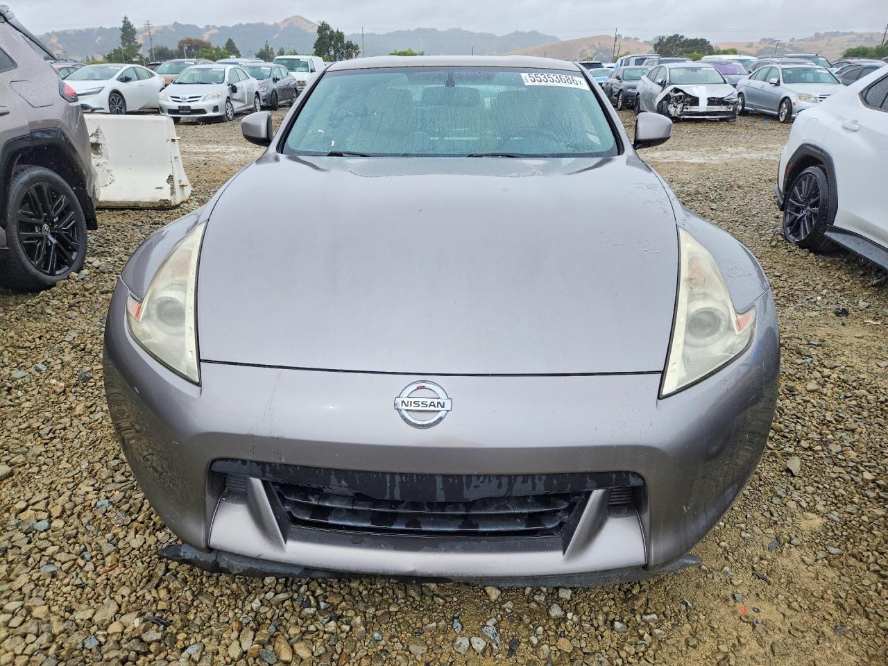 2010 Nissan 370z Base Gray vin: JN1AZ4EH5AM500796