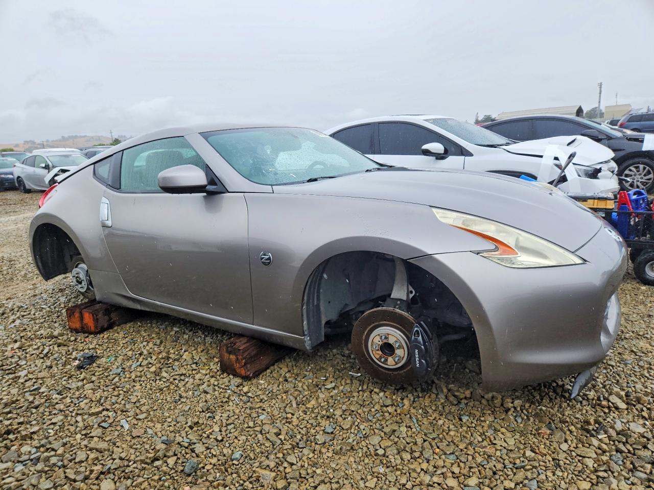2010 Nissan 370z Base Gray vin: JN1AZ4EH5AM500796