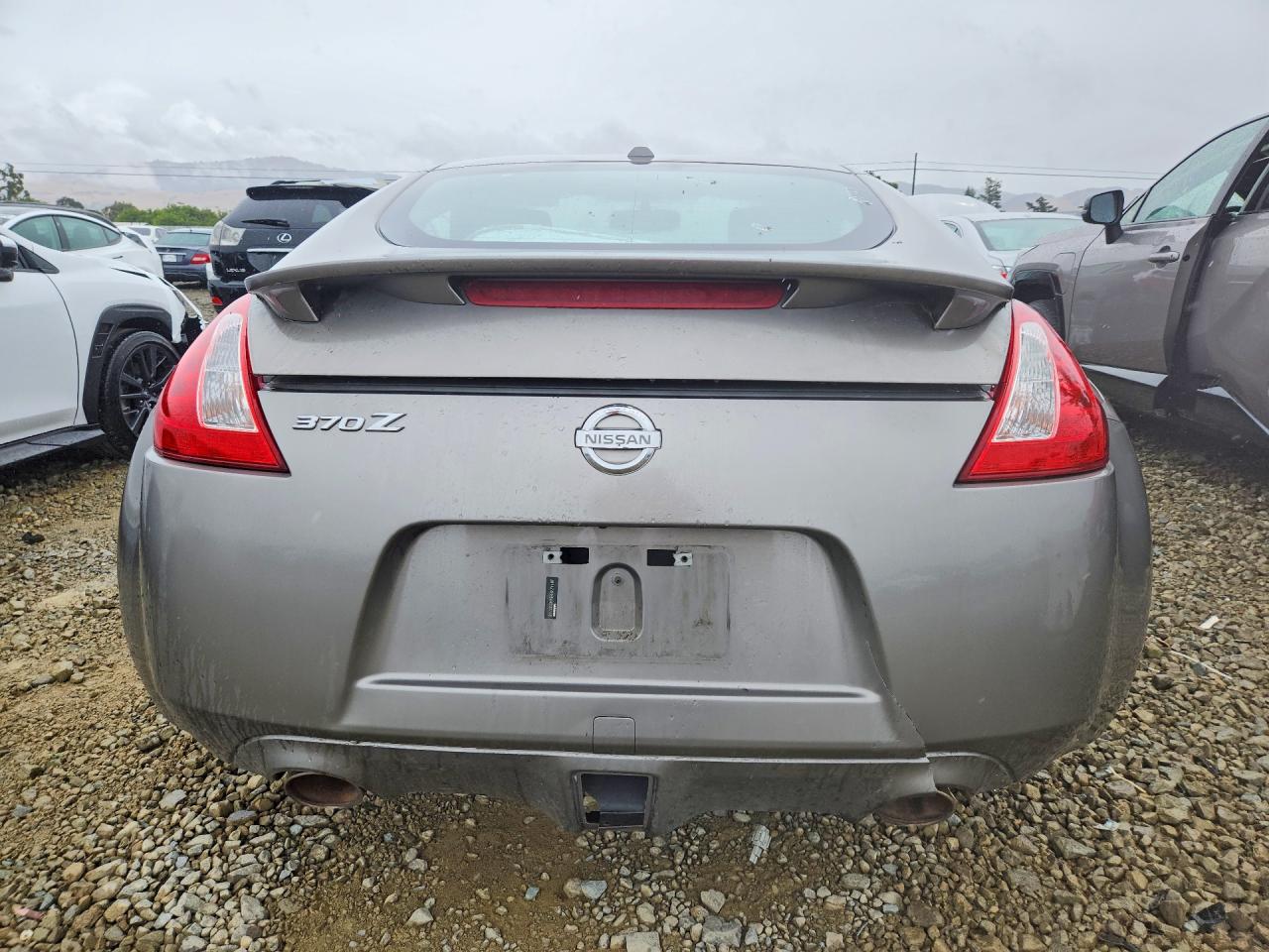 2010 Nissan 370z Base Gray vin: JN1AZ4EH5AM500796