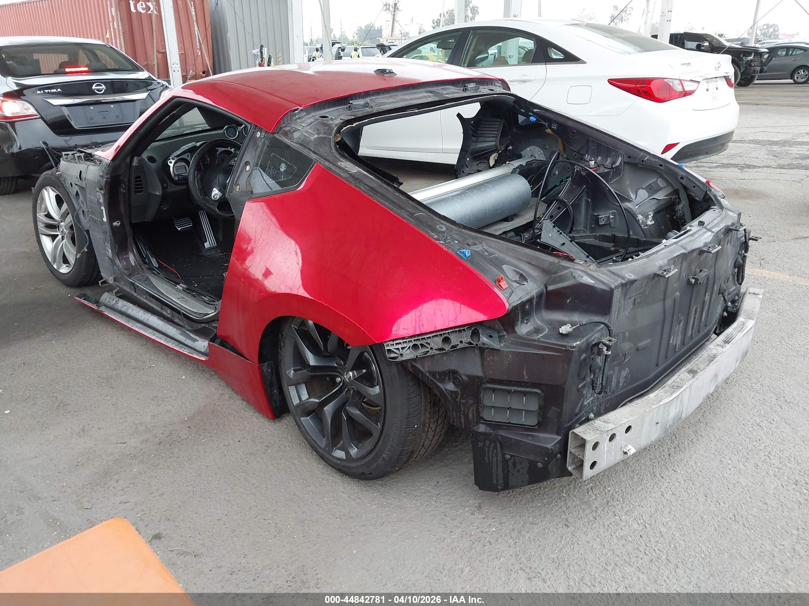 2010 Nissan 370z Touring Red vin: JN1AZ4EH5AM501589