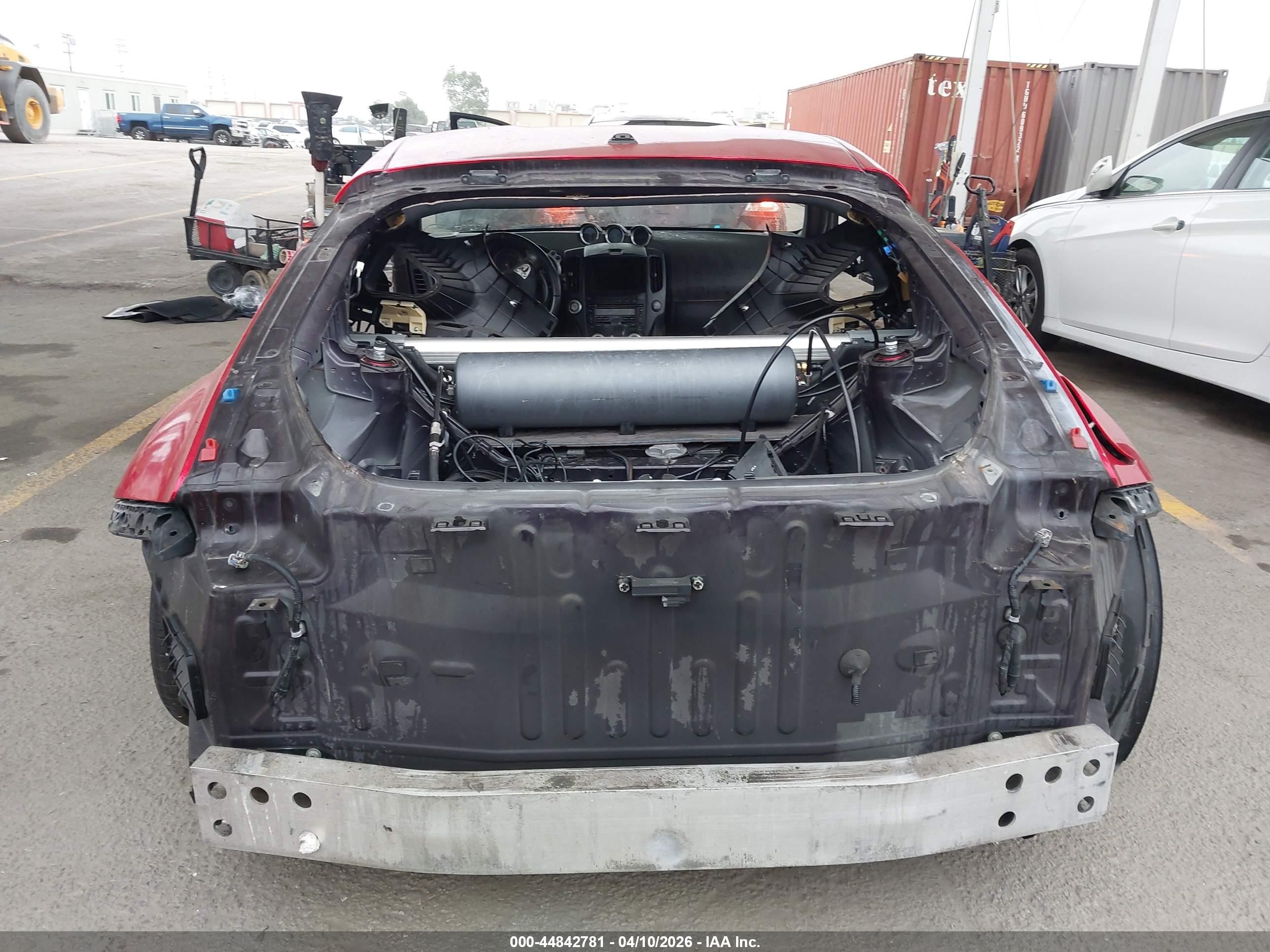 2010 Nissan 370z Touring Red vin: JN1AZ4EH5AM501589