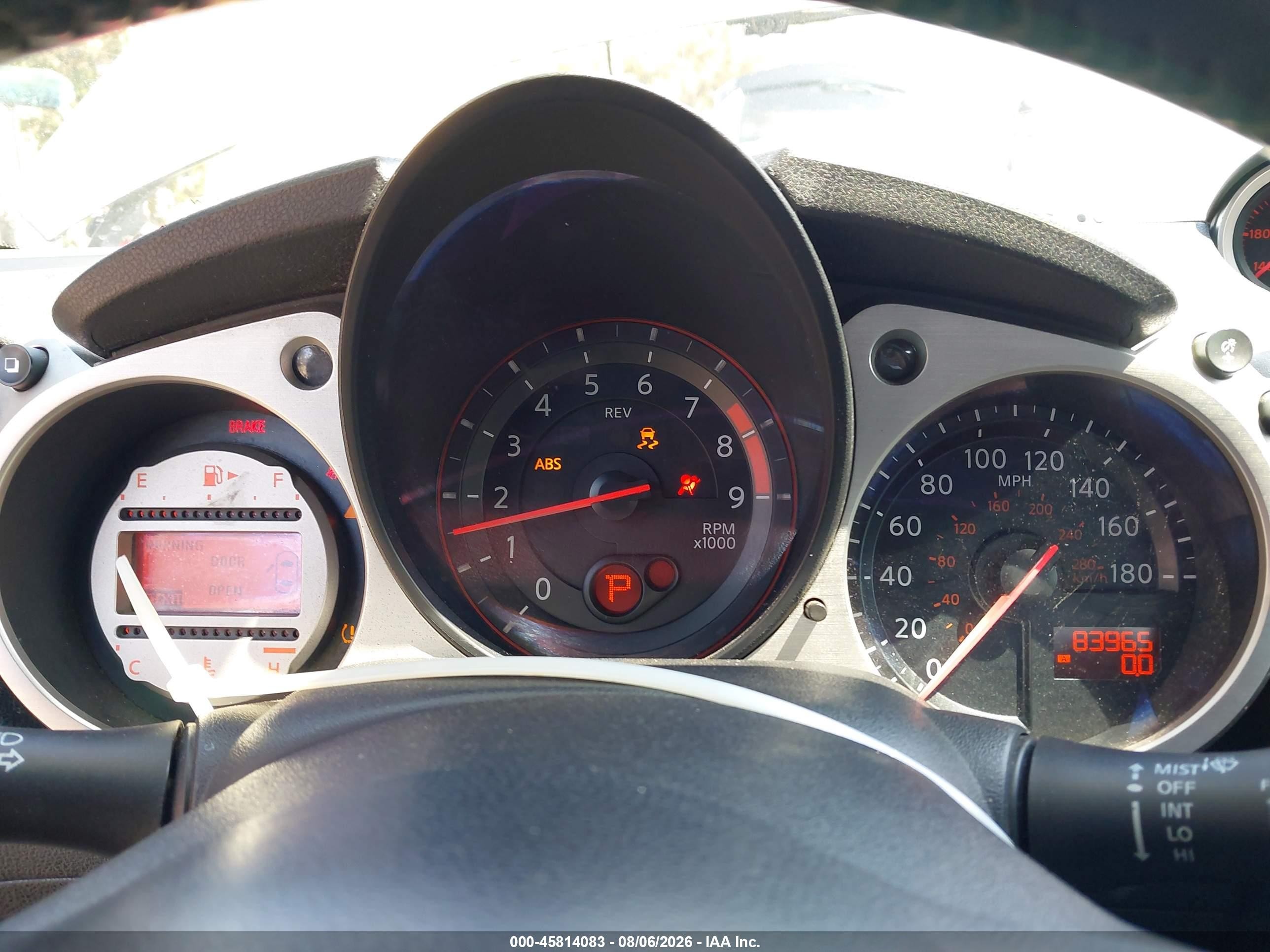 2011 Nissan 370z Touring Gray vin: JN1AZ4EH5BM551216