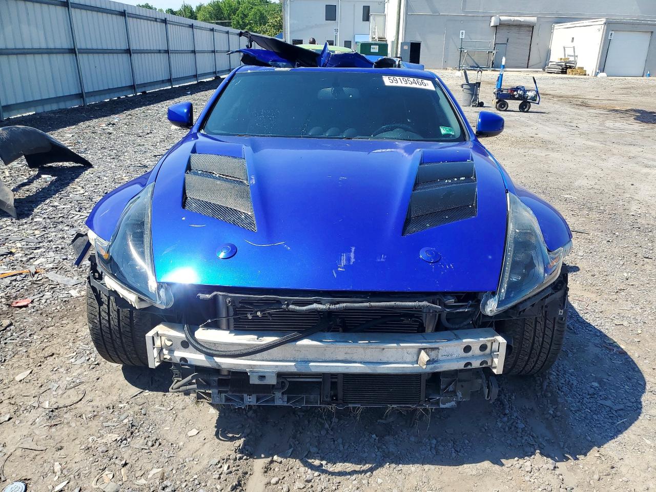 2012 Nissan 370z Base/sport/sport Touring/nismo Blue vin: JN1AZ4EH5CM563707