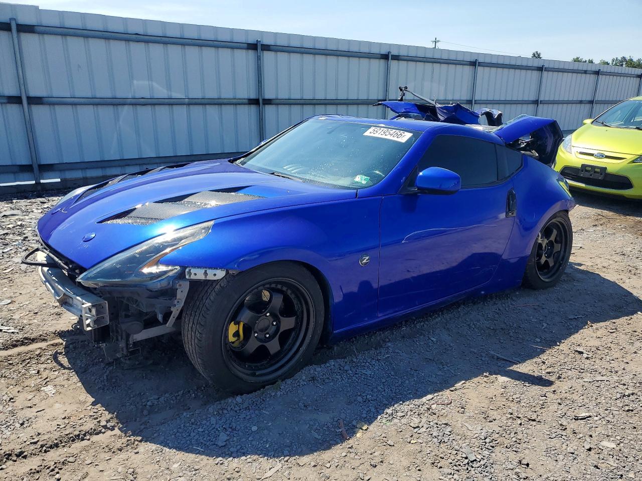 2012 Nissan 370z Base/sport/sport Touring/nismo Blue vin: JN1AZ4EH5CM563707