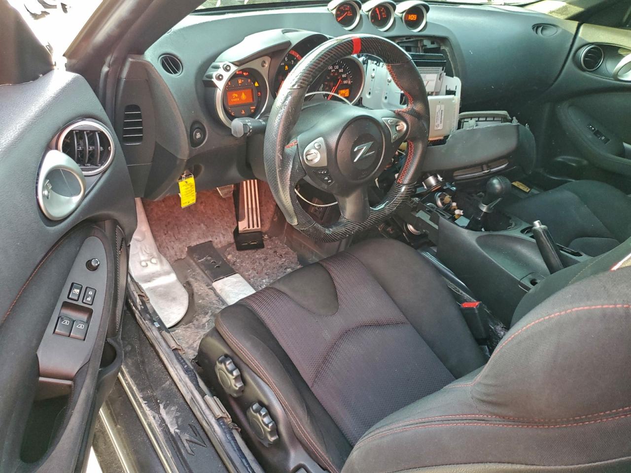 2014 Nissan 370z Base Серый vin: JN1AZ4EH5EM632821