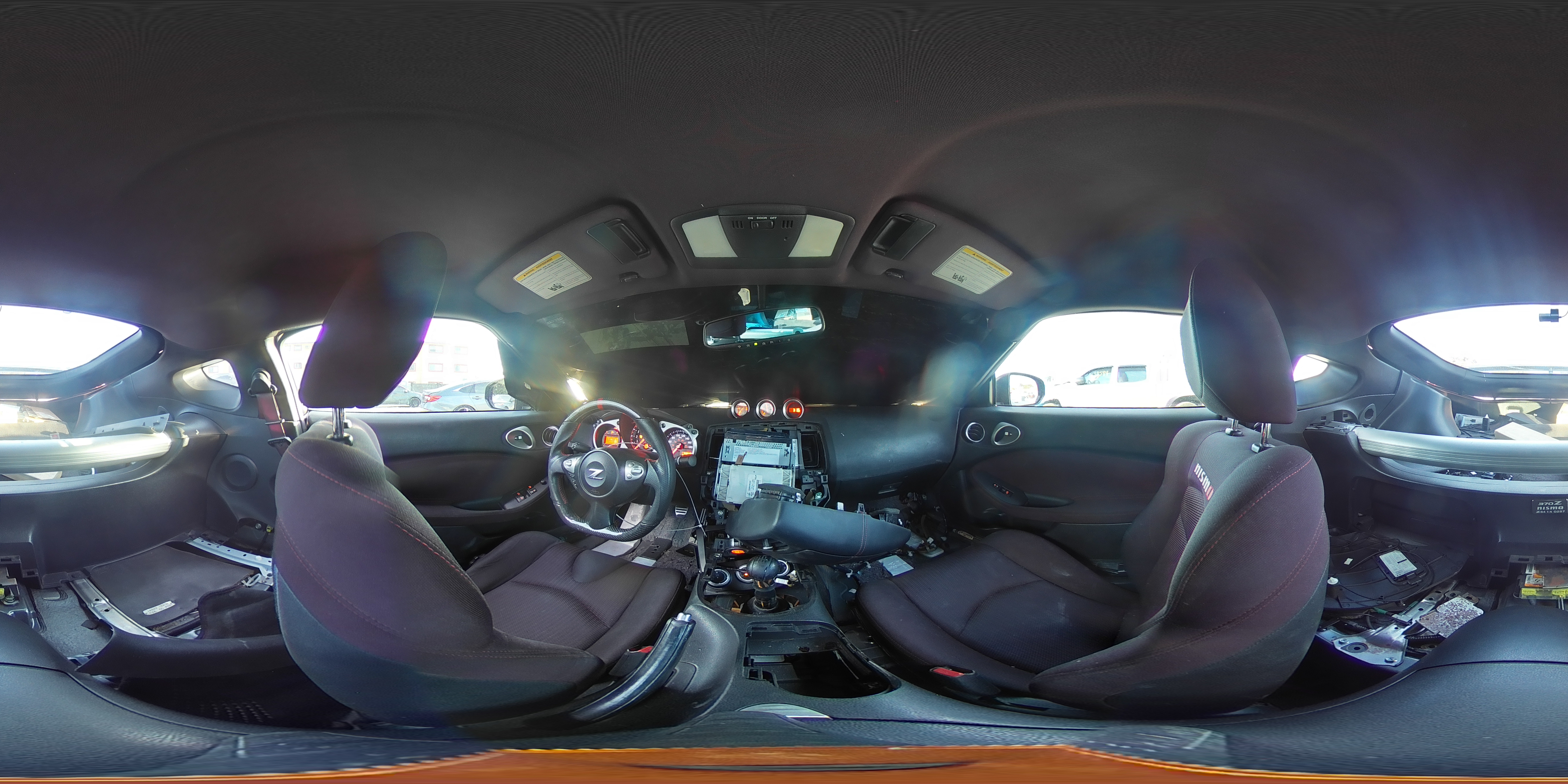 2014 Nissan 370z Base Серый vin: JN1AZ4EH5EM632821
