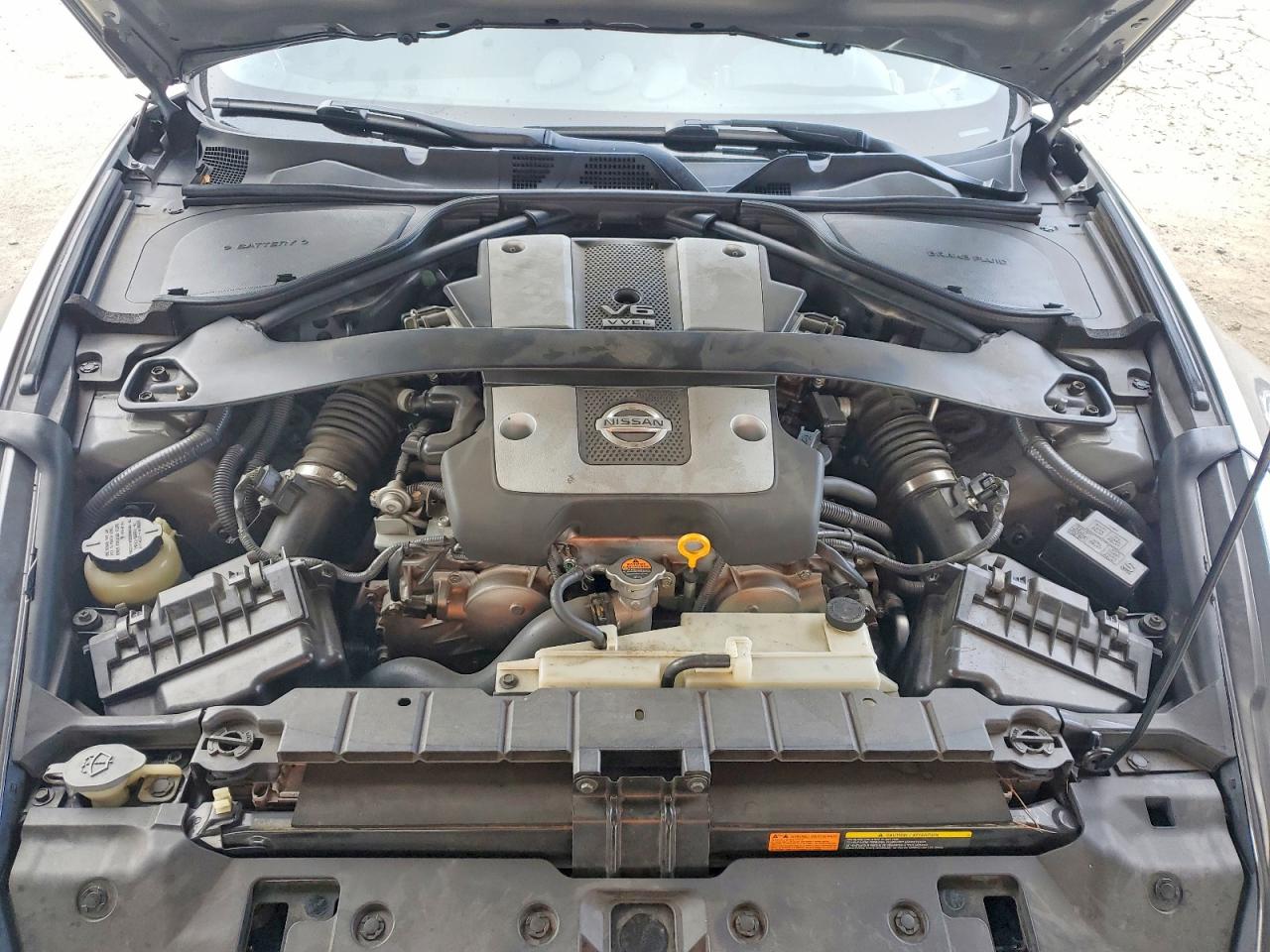 2010 Nissan 370z Base Gray vin: JN1AZ4EH6AM500032