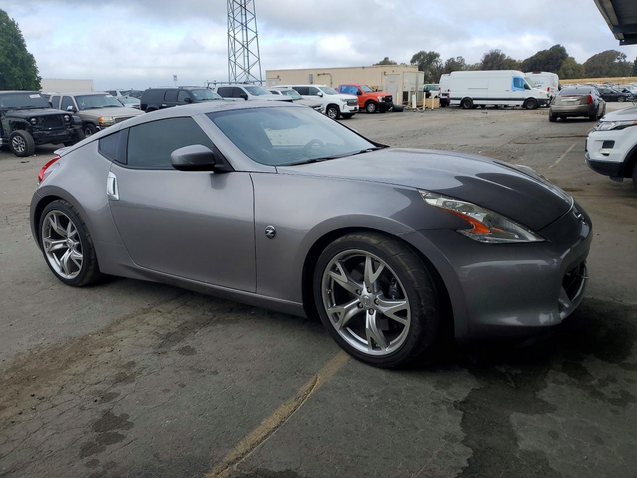 2010 Nissan 370z Base Gray vin: JN1AZ4EH6AM500032