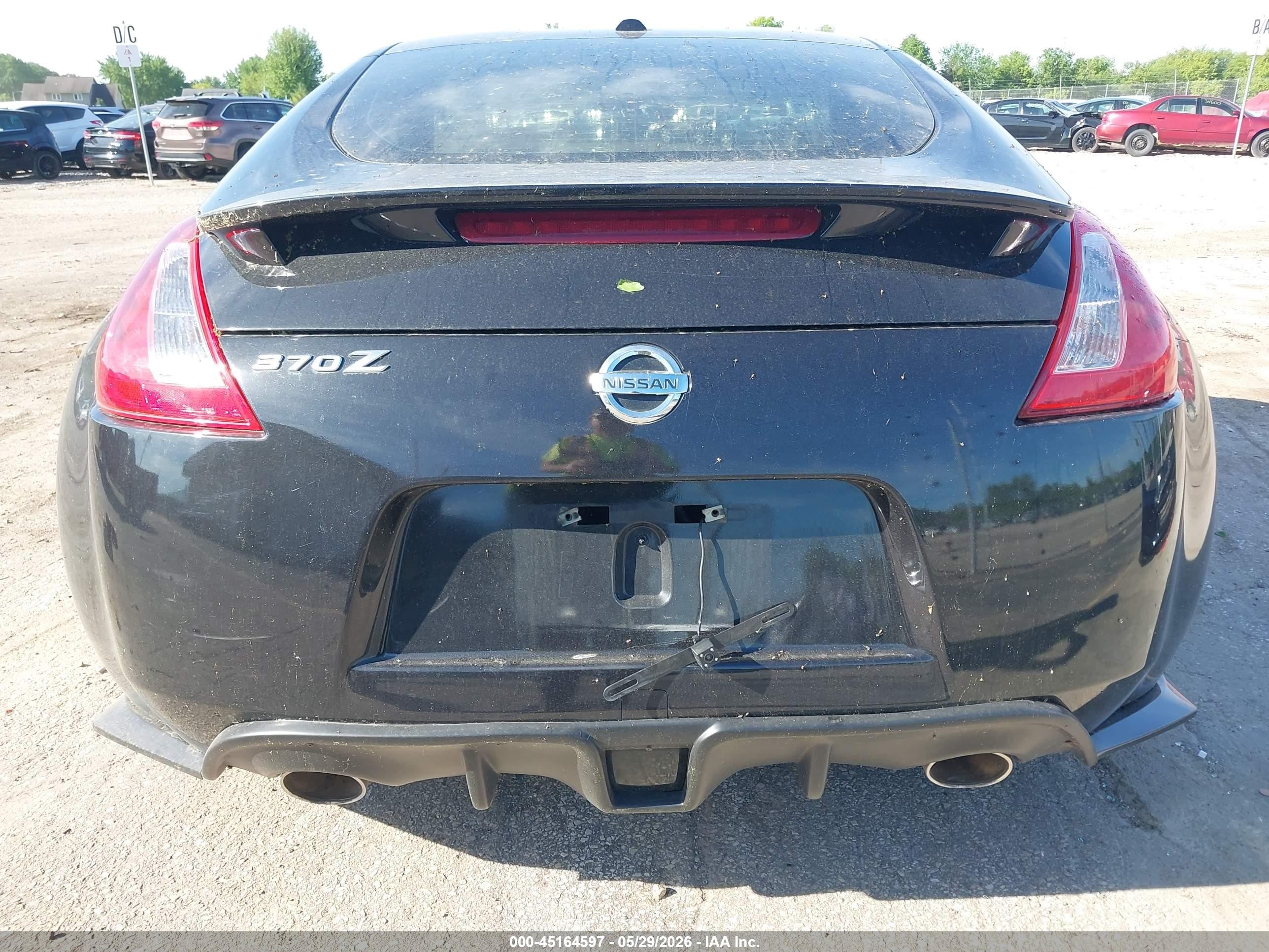 2010 Nissan 370z Touring Black vin: JN1AZ4EH6AM500953