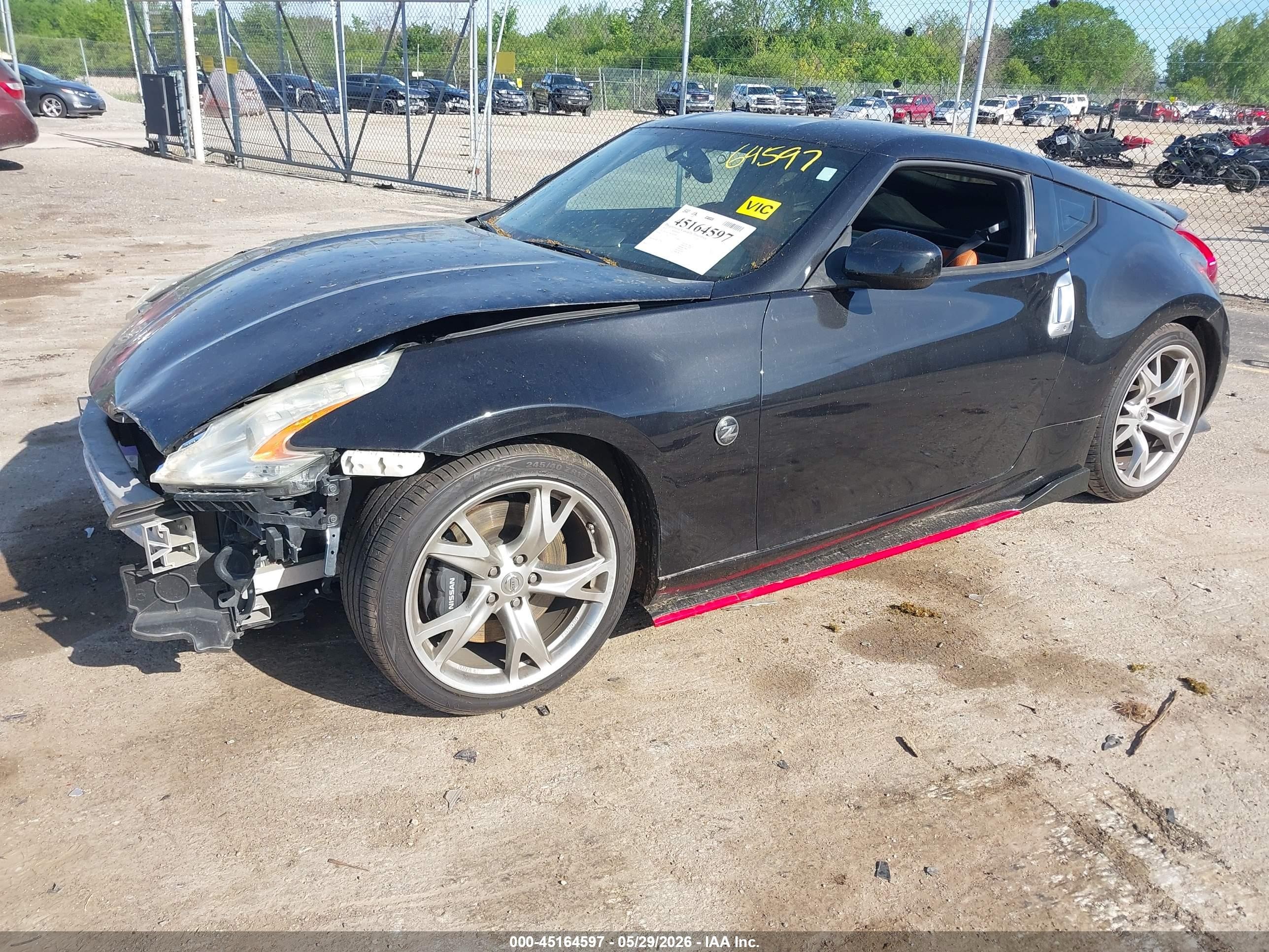 2010 Nissan 370z Touring Black vin: JN1AZ4EH6AM500953