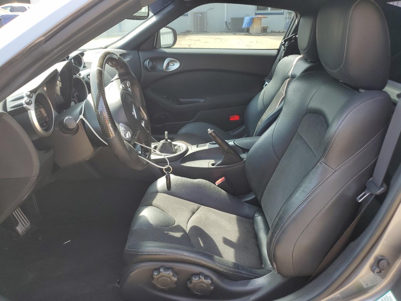 2011 Nissan 370z Base Серебряный vin: JN1AZ4EH6BM551645