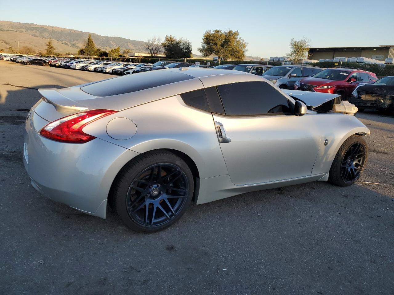 2011 Nissan 370z Base Silver vin: JN1AZ4EH6BM553900